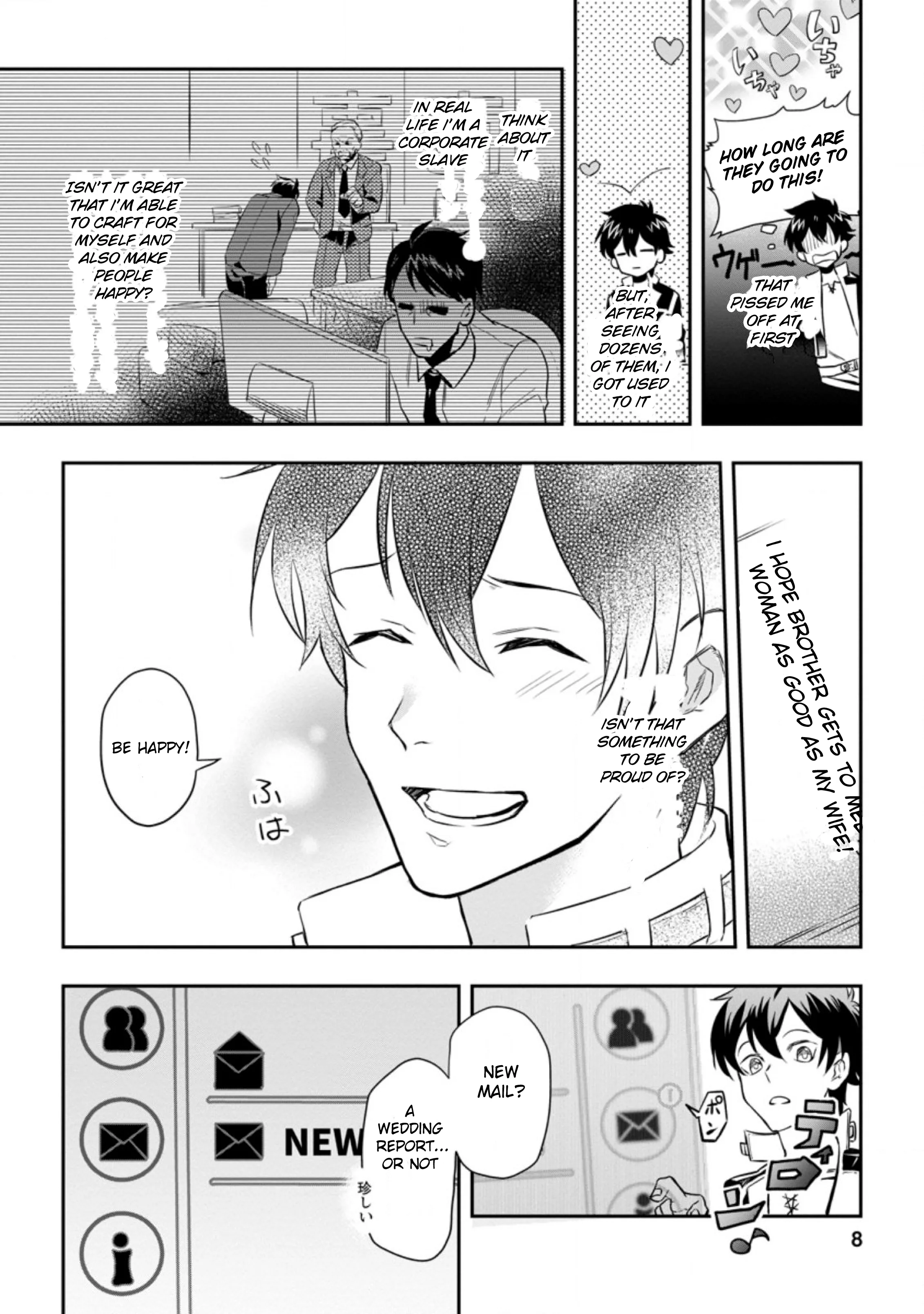 Isekai Craft Gurashi: Jiyuu Kimama na Seisan Shoku no Honobono Slow Life - Capítulo 1 - Página 6 - LectorTMOo