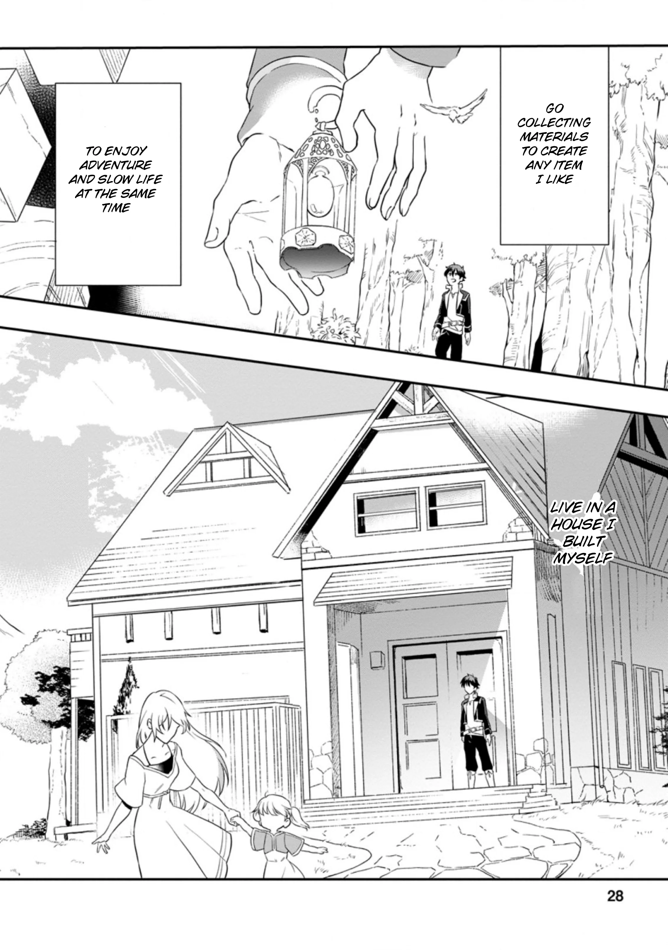 Isekai Craft Gurashi: Jiyuu Kimama na Seisan Shoku no Honobono Slow Life - Capítulo 1 - Página 26 - LectorTMOo