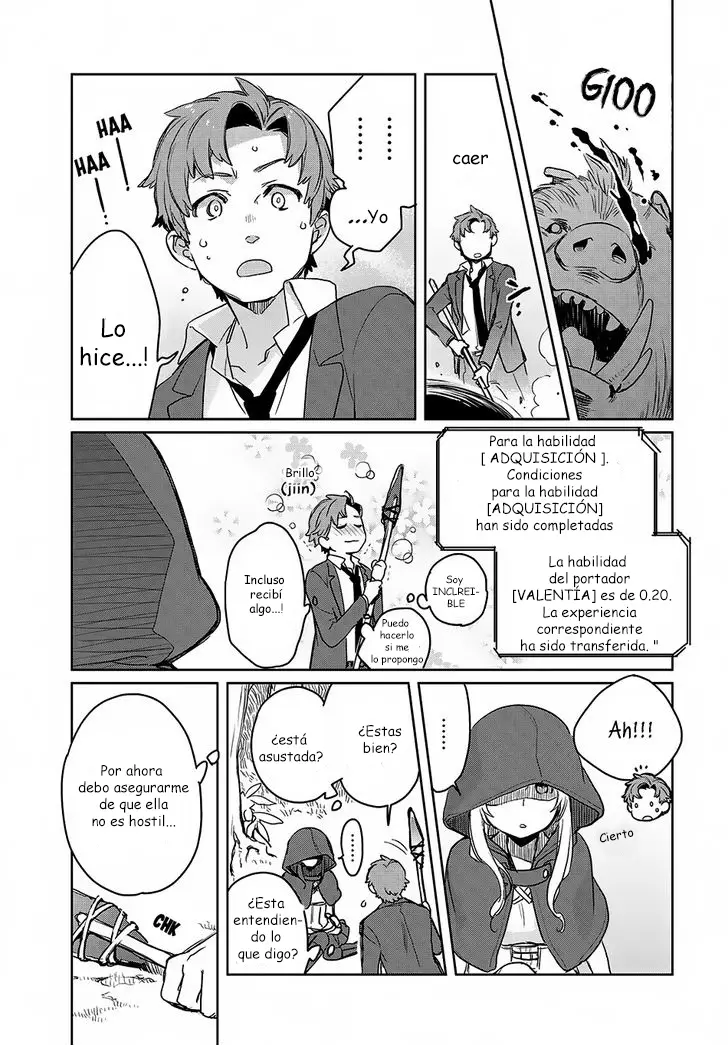 Isekai ni Kita Mitai dakedo Dousureba Yoi no Darou capítulo 1 página 32