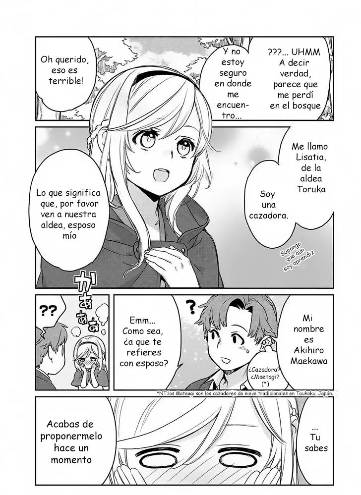 Isekai ni Kita Mitai dakedo Dousureba Yoi no Darou capítulo 1 página 35