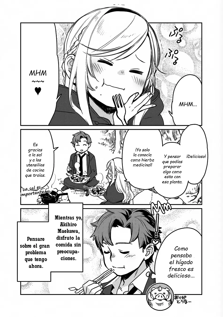 Isekai ni Kita Mitai dakedo Dousureba Yoi no Darou capítulo 2 página 5
