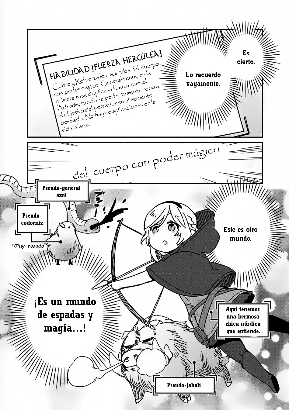 Isekai ni Kita Mitai dakedo Dousureba Yoi no Darou capítulo 2 página 8