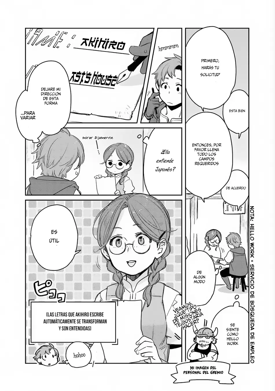 Isekai ni Kita Mitai dakedo Dousureba Yoi no Darou capítulo 3 página 13