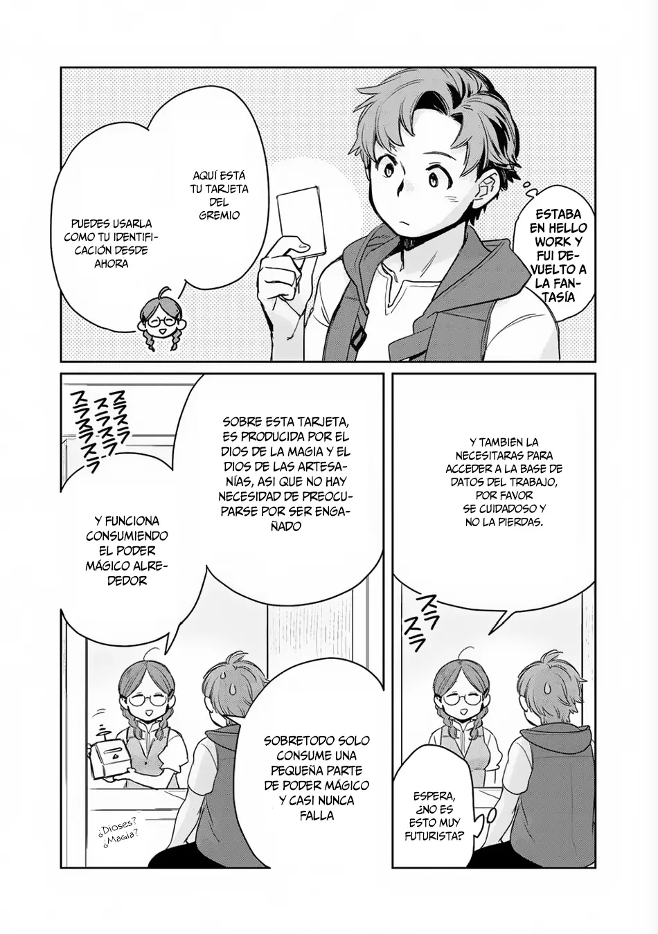 Isekai ni Kita Mitai dakedo Dousureba Yoi no Darou capítulo 3 página 15