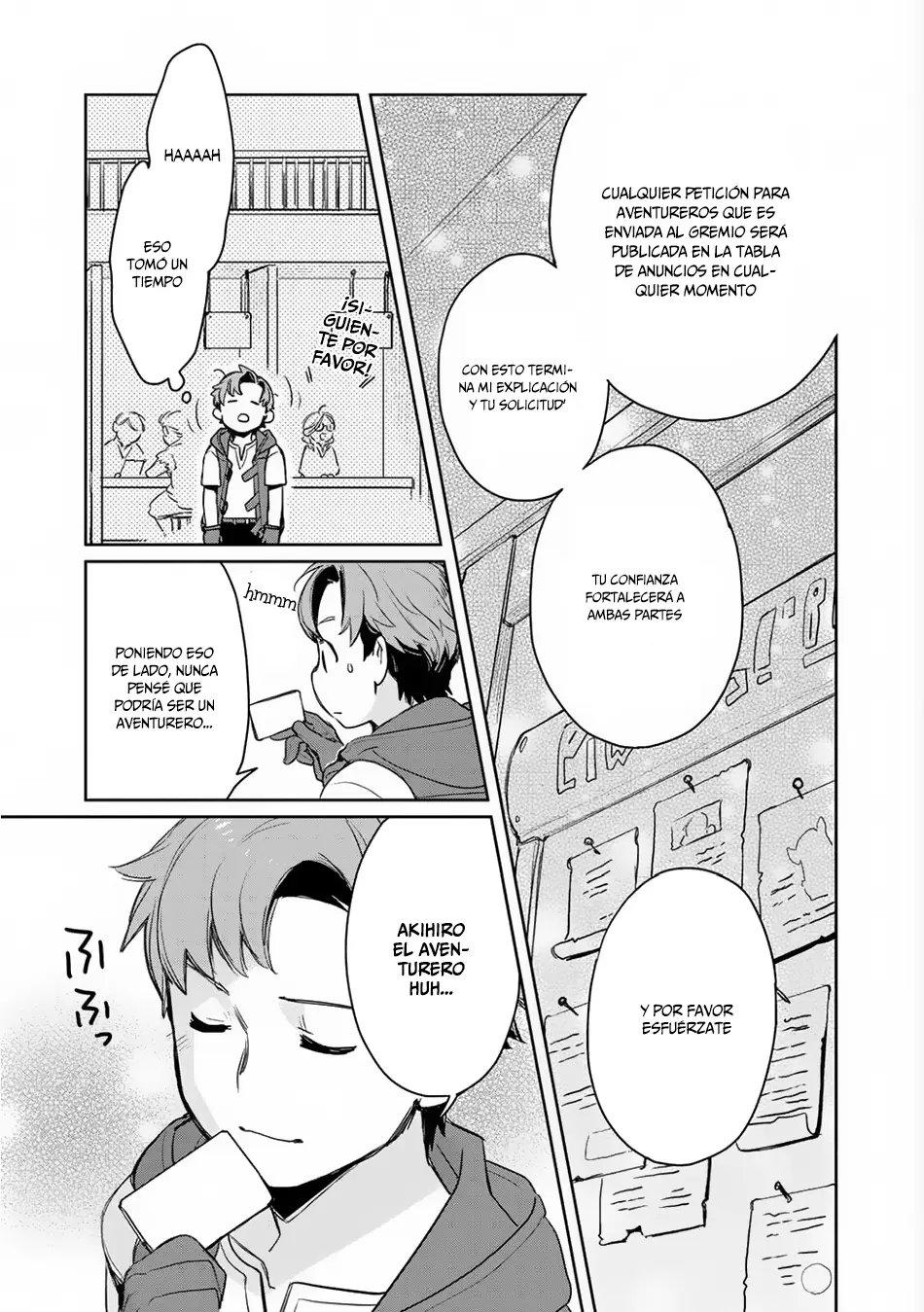 Isekai ni Kita Mitai dakedo Dousureba Yoi no Darou capítulo 3 página 17