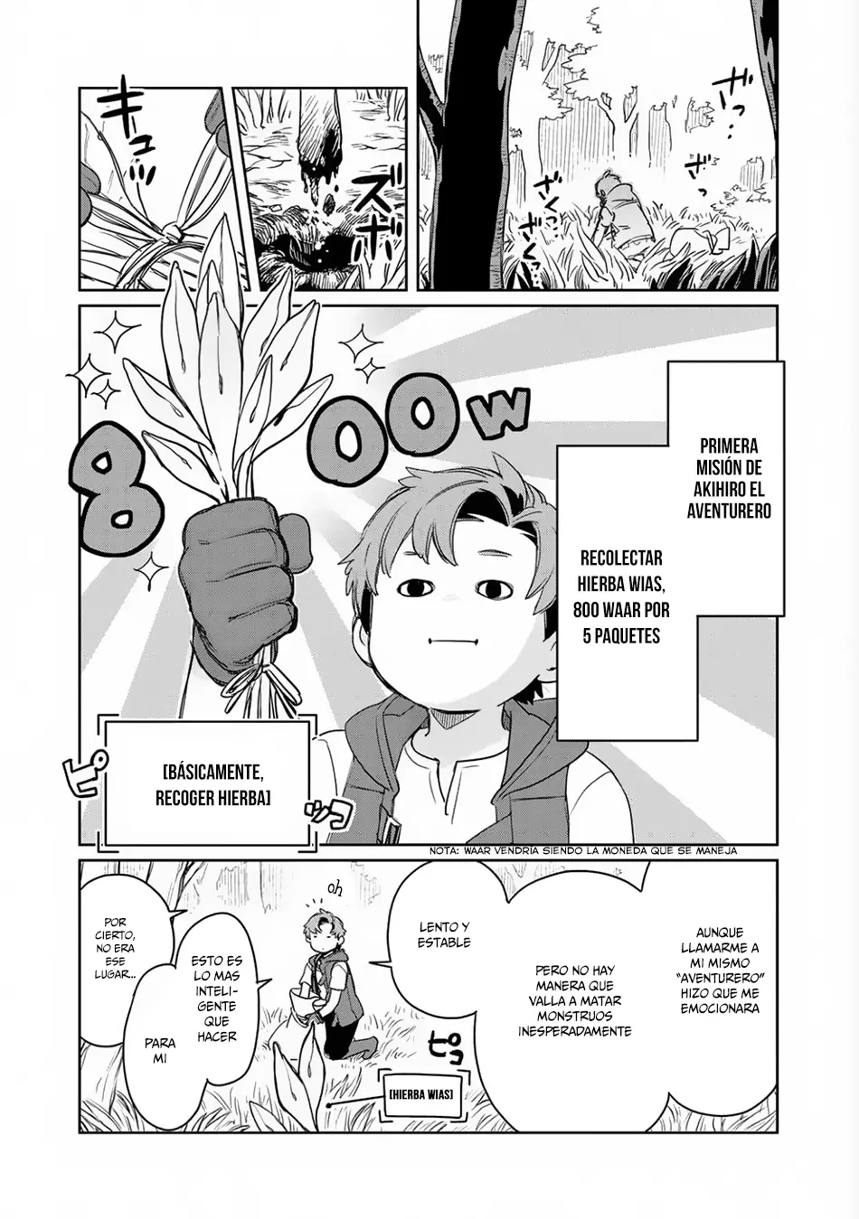 Isekai ni Kita Mitai dakedo Dousureba Yoi no Darou capítulo 3 página 19