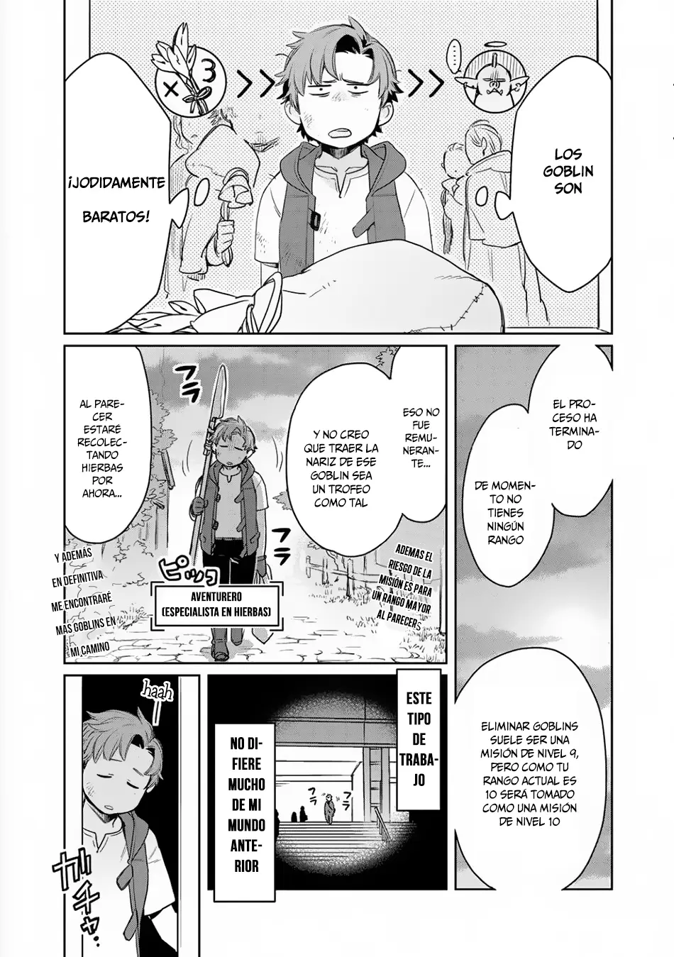 Isekai ni Kita Mitai dakedo Dousureba Yoi no Darou capítulo 3 página 30