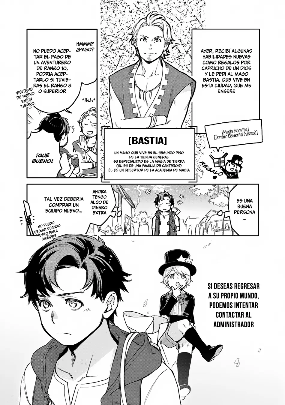 Isekai ni Kita Mitai dakedo Dousureba Yoi no Darou capítulo 5 página 8