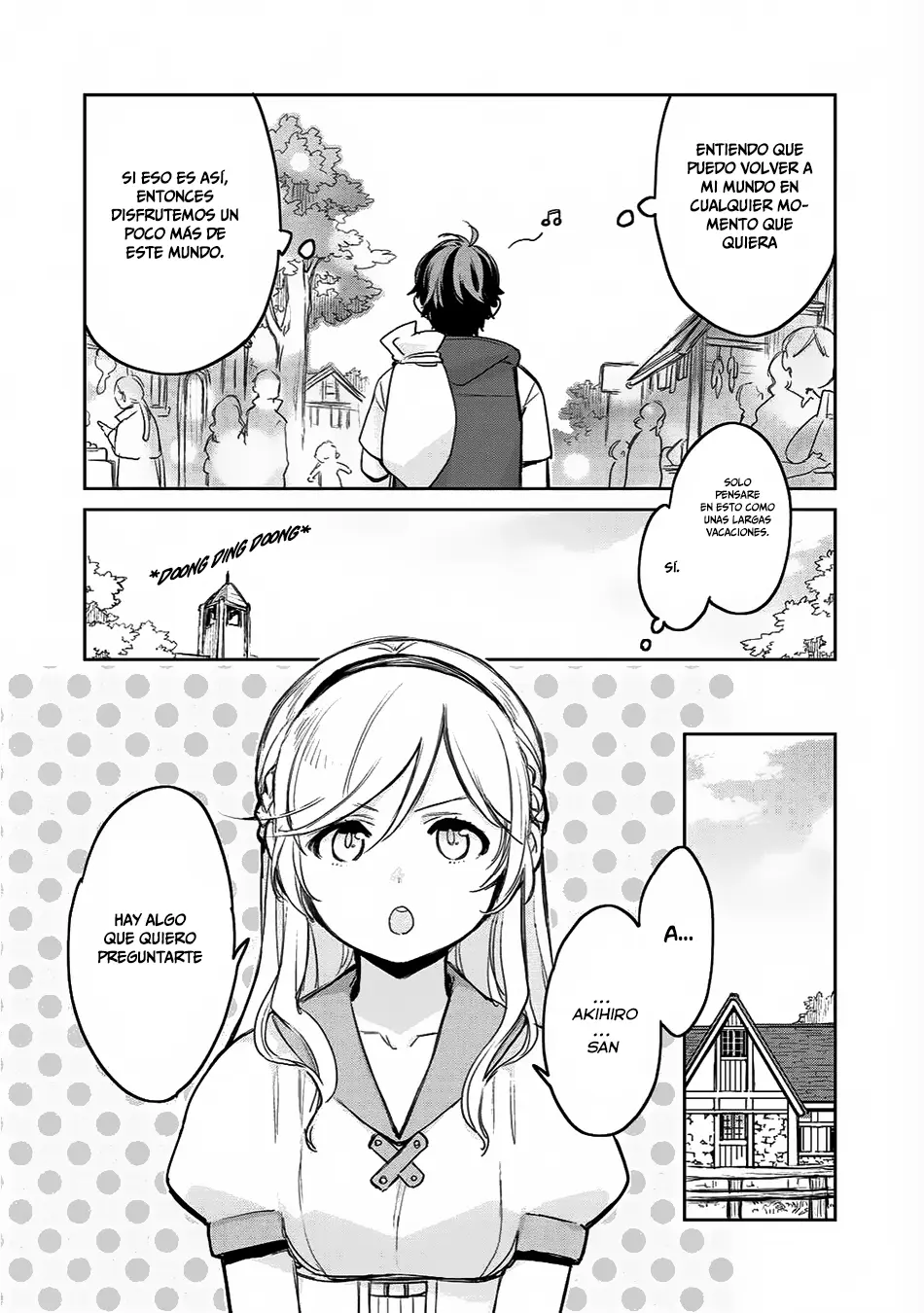 Isekai ni Kita Mitai dakedo Dousureba Yoi no Darou capítulo 5 página 9