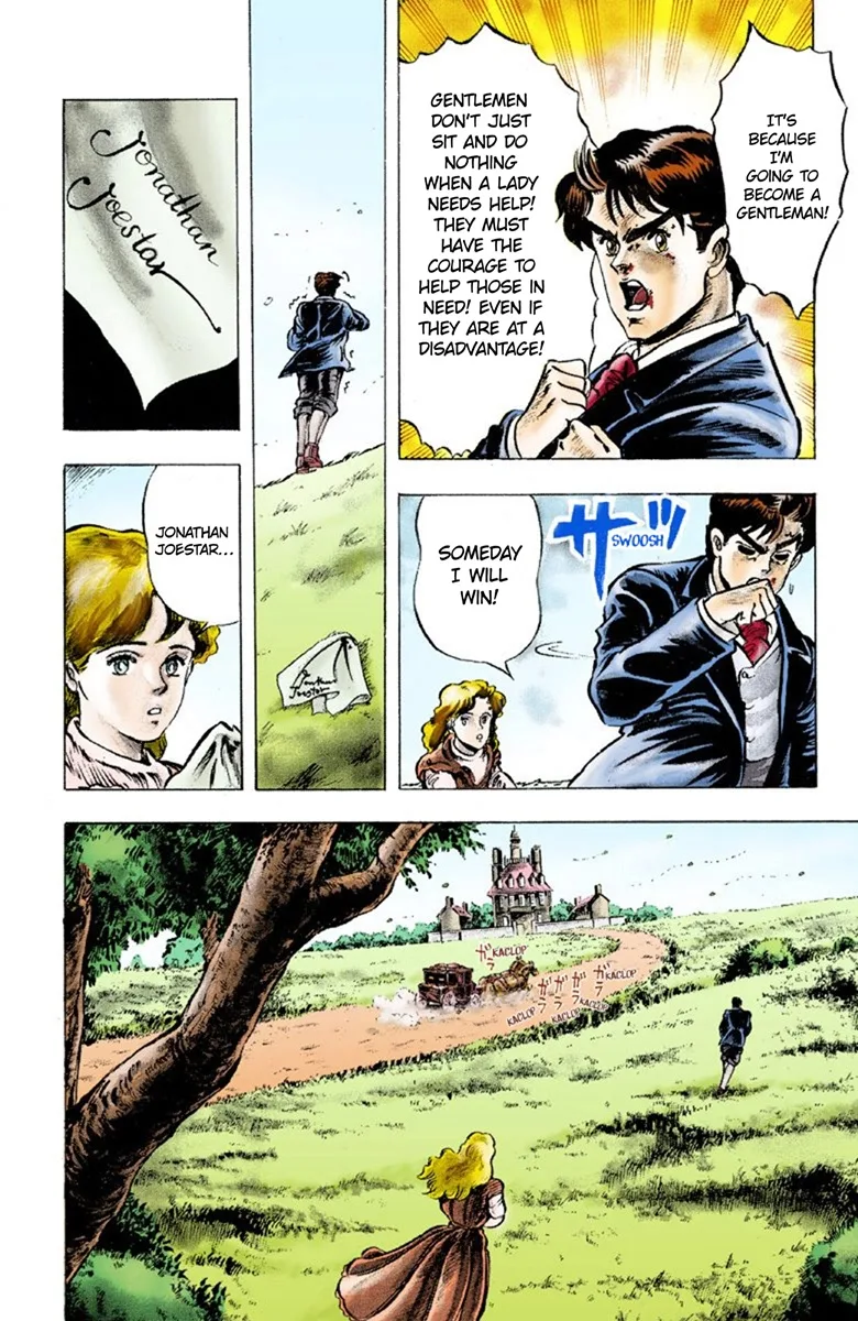 JoJo's Bizarre Adventure, Part 1: Phantom Blood (Official Colored) - Capítulo 1 - Página 27 - LectorTMOo