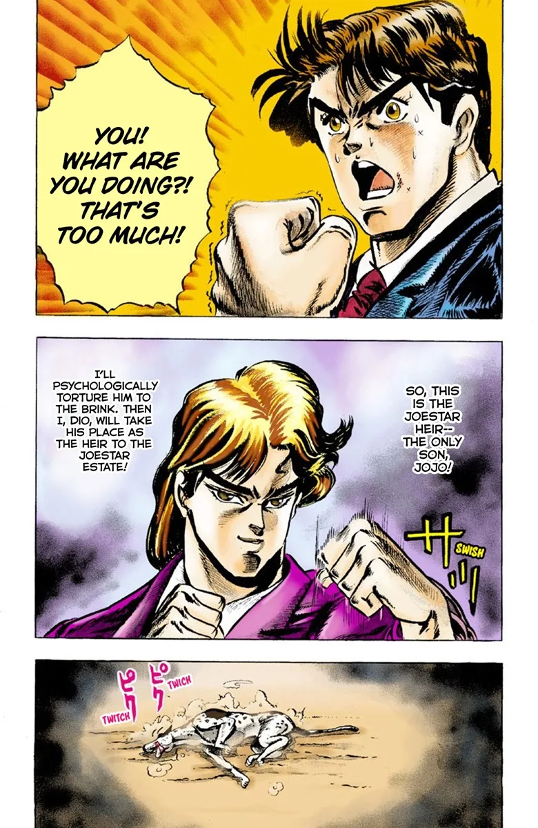 JoJo's Bizarre Adventure, Part 1: Phantom Blood (Official Colored) - Capítulo 1 - Página 34 - LectorTMOo
