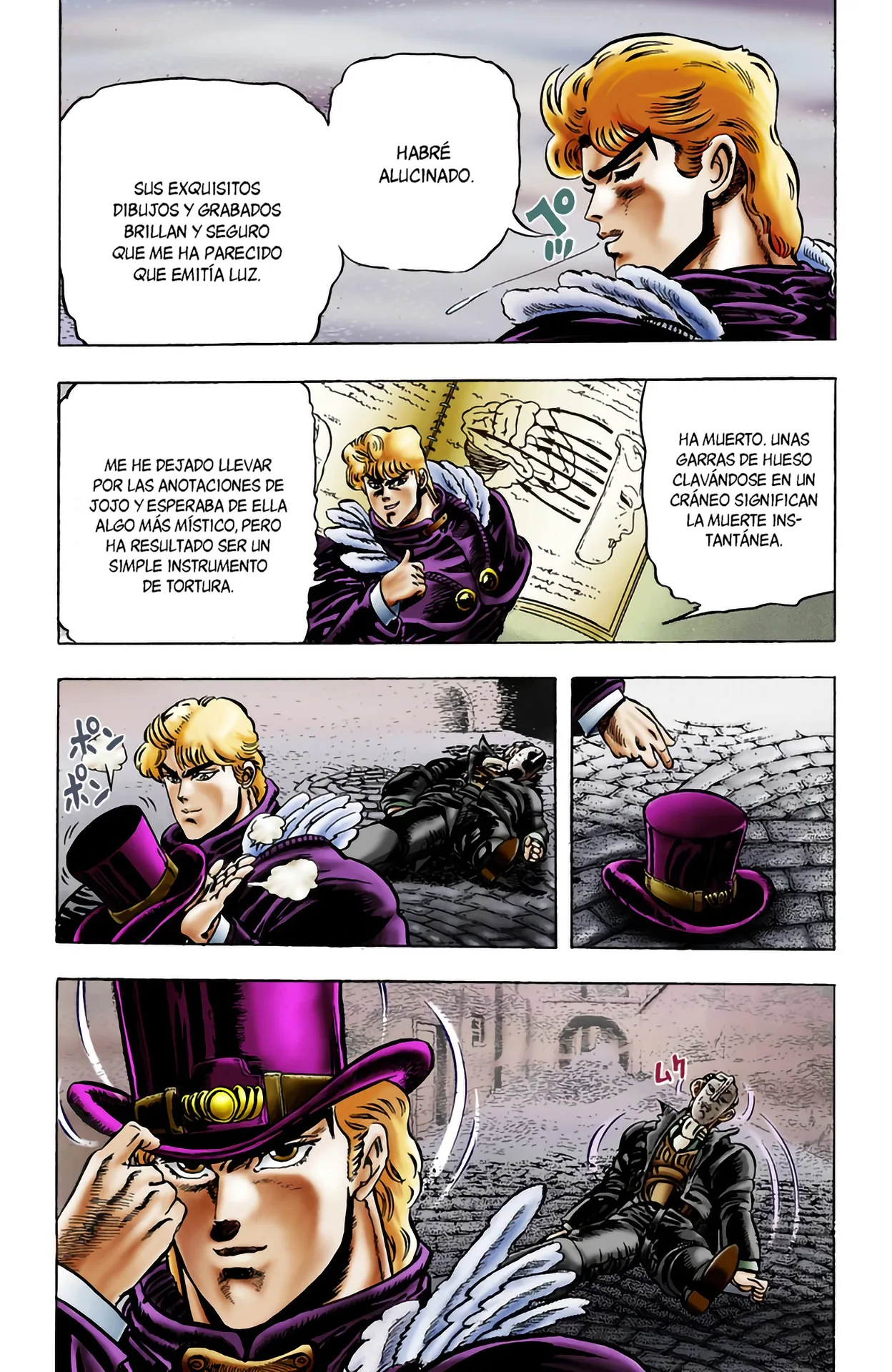 JoJo's Bizarre Adventure, Part 1: Phantom Blood (Official Colored) - Capítulo 10 - Página 6 - LectorTMOo