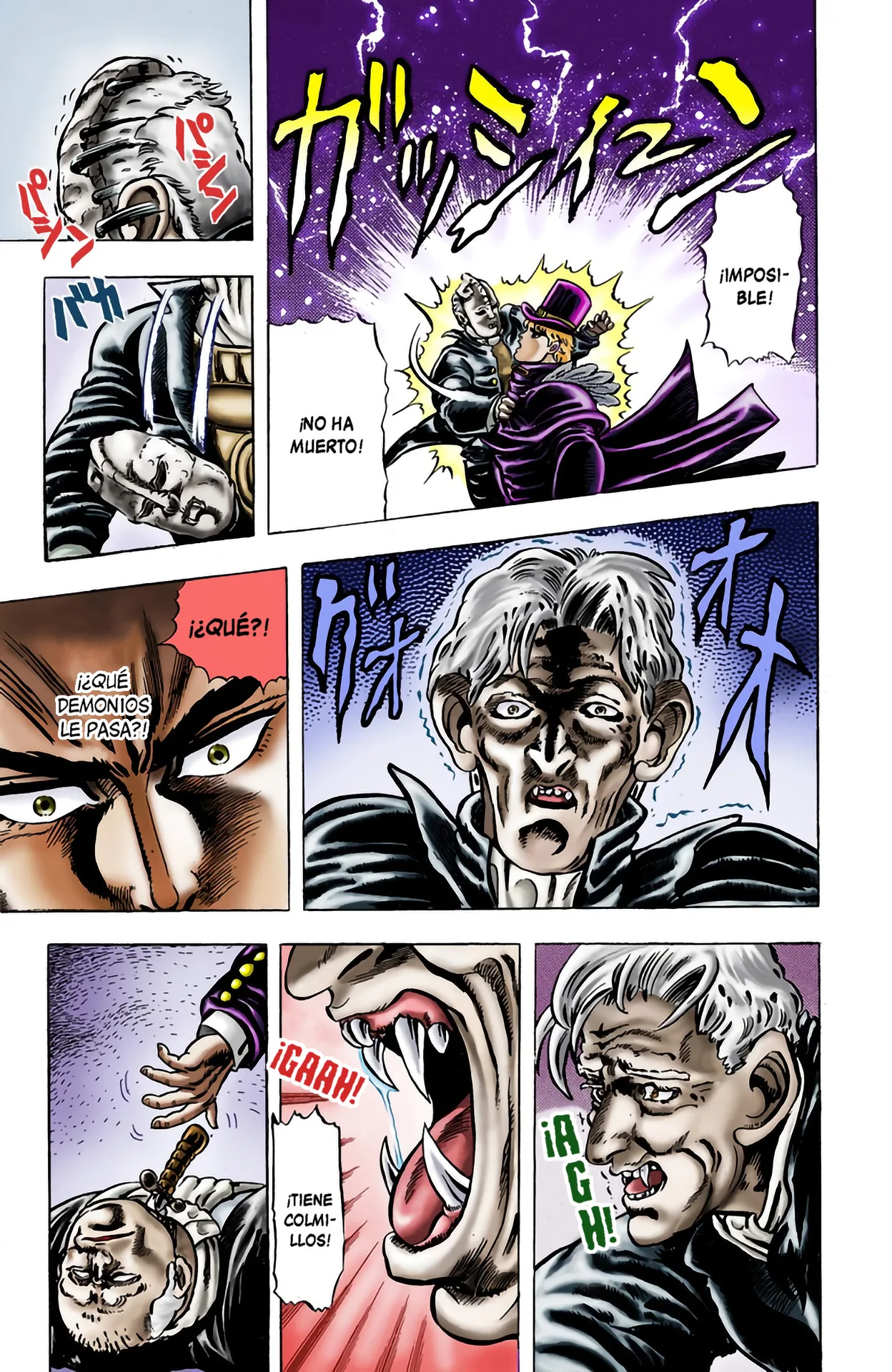 JoJo's Bizarre Adventure, Part 1: Phantom Blood (Official Colored) - Capítulo 10 - Página 8 - LectorTMOo