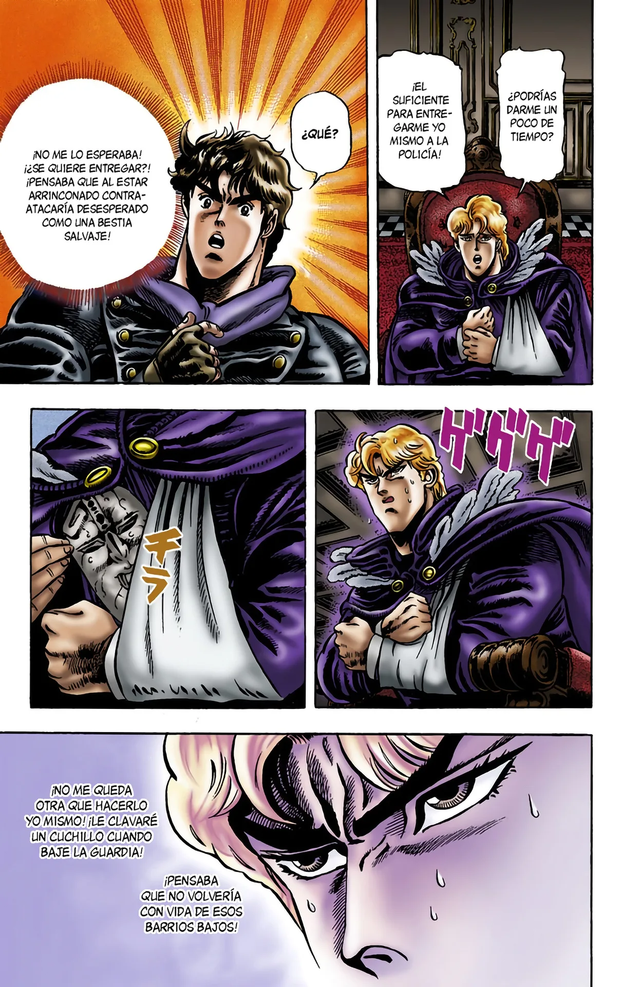 JoJo's Bizarre Adventure, Part 1: Phantom Blood (Official Colored) - Capítulo 11 - Página 8 - LectorTMOo