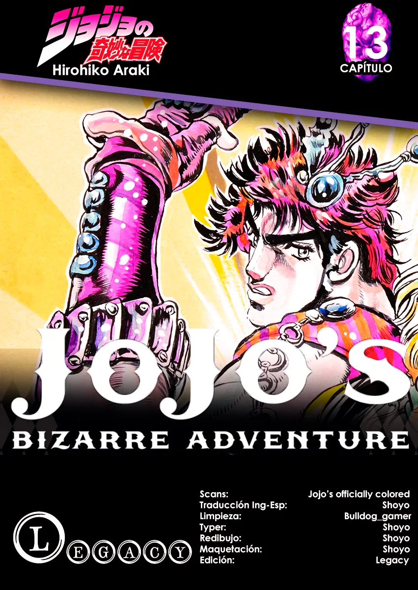 JoJo's Bizarre Adventure, Part 1: Phantom Blood (Official Colored) - Capítulo 13 - Página 1 - LectorTMOo
