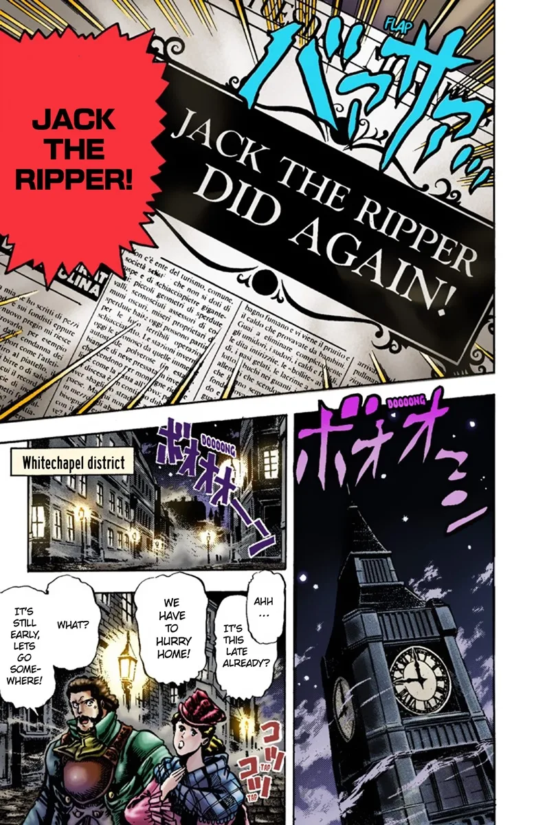 JoJo's Bizarre Adventure, Part 1: Phantom Blood (Official Colored) - Capítulo 18 - Página 6 - LectorTMOo