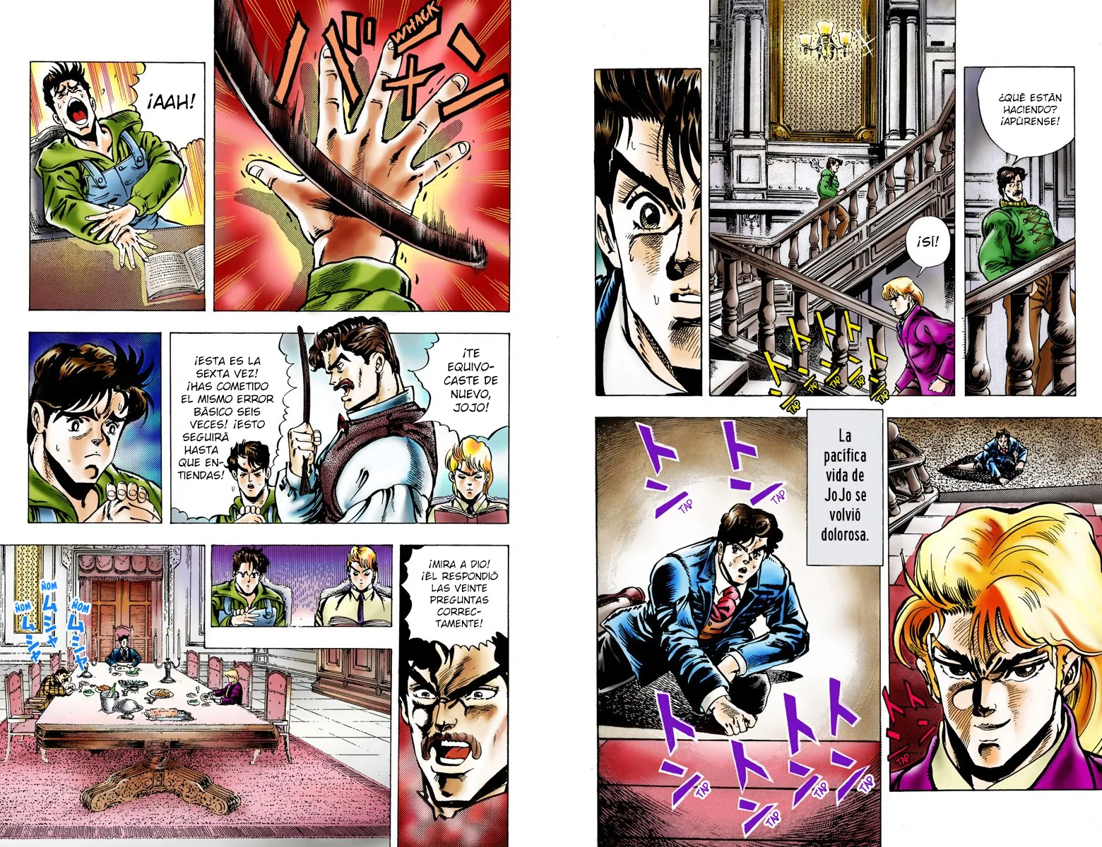 JoJo's Bizarre Adventure, Part 1: Phantom Blood (Official Colored) - Capítulo 2 - Página 4 - LectorTMOo