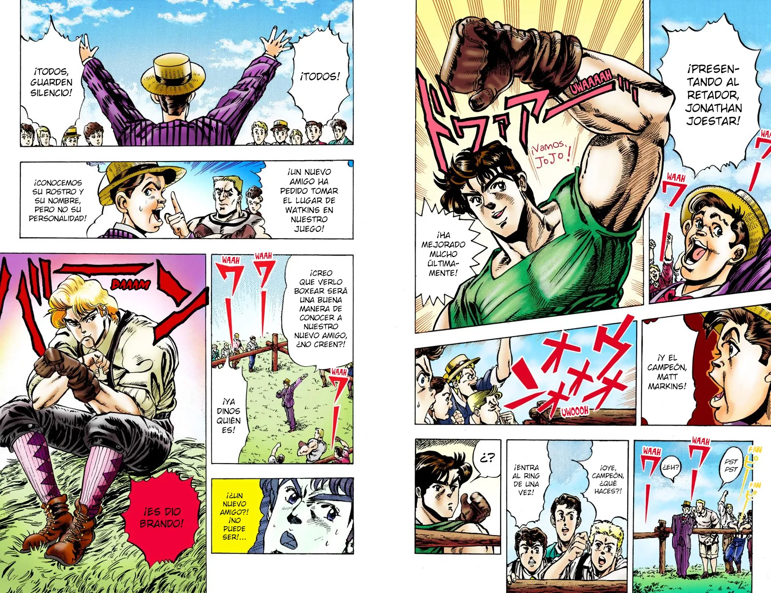 JoJo's Bizarre Adventure, Part 1: Phantom Blood (Official Colored) - Capítulo 2 - Página 7 - LectorTMOo