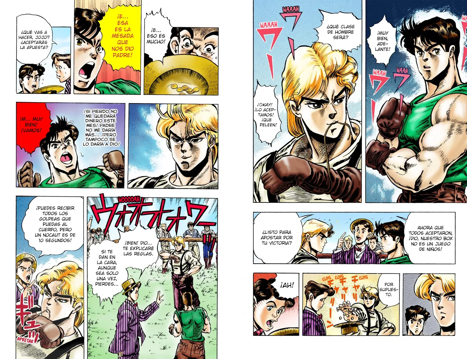 JoJo's Bizarre Adventure, Part 1: Phantom Blood (Official Colored) - Capítulo 2 - Página 8 - LectorTMOo