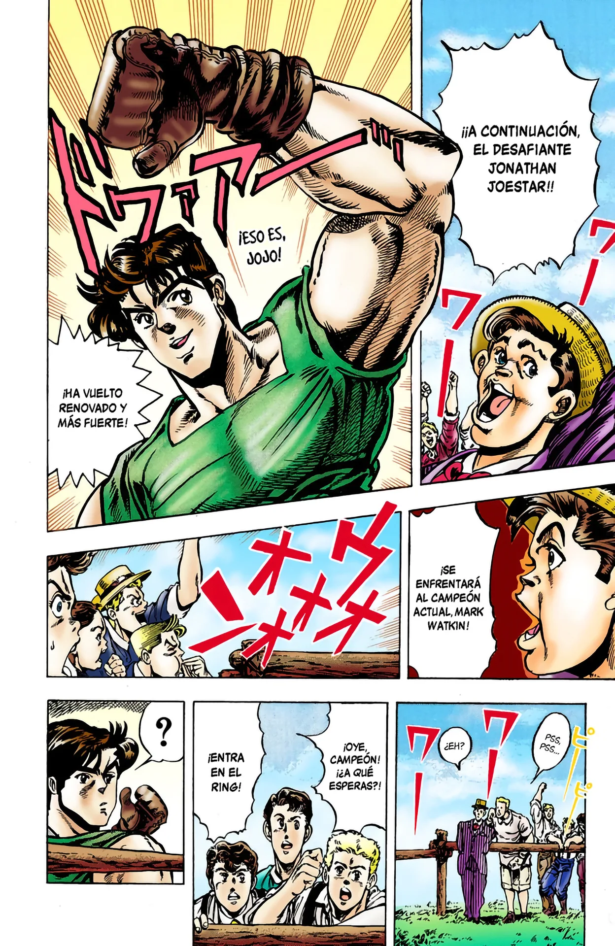 JoJo's Bizarre Adventure, Part 1: Phantom Blood (Official Colored) - Capítulo 2 - Página 13 - LectorTMOo