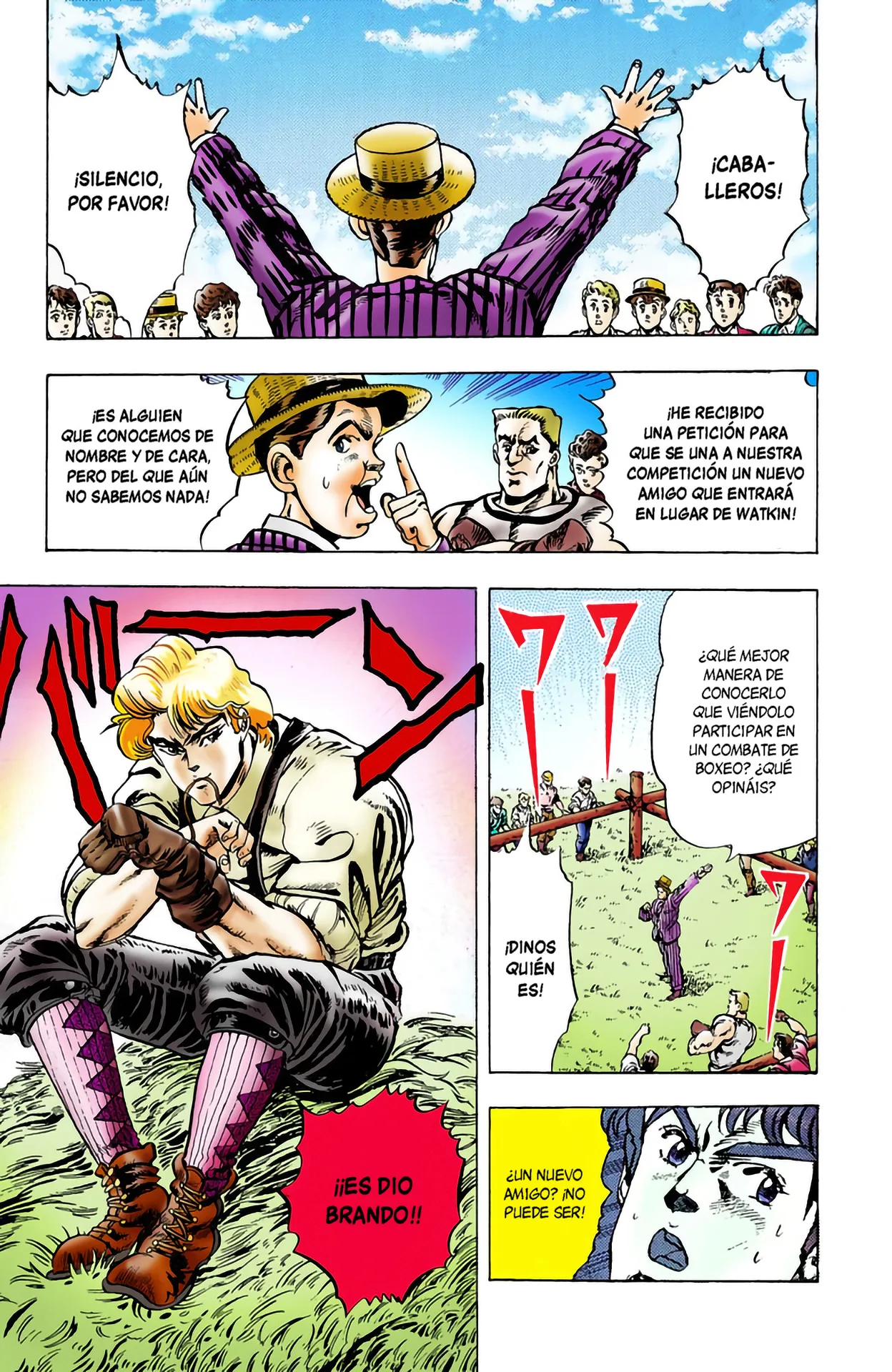 JoJo's Bizarre Adventure, Part 1: Phantom Blood (Official Colored) - Capítulo 2 - Página 14 - LectorTMOo