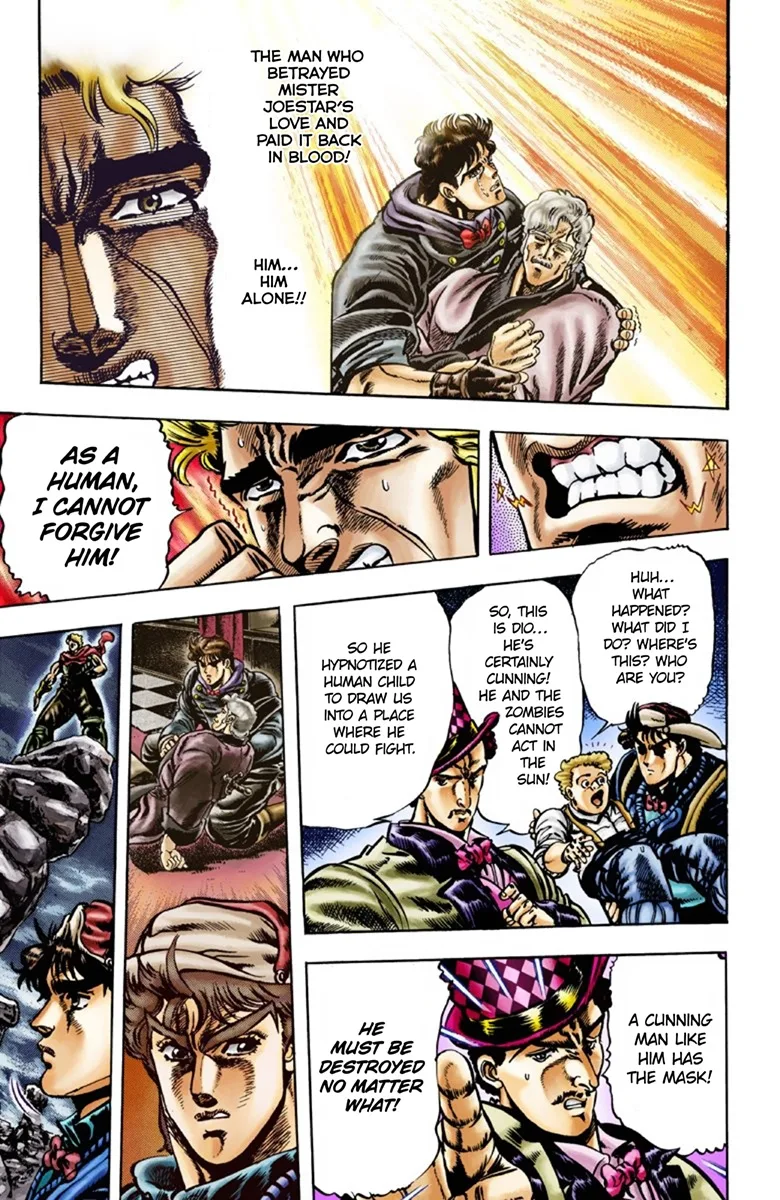 JoJo's Bizarre Adventure, Part 1: Phantom Blood (Official Colored) - Capítulo 25 - Página 4 - LectorTMOo