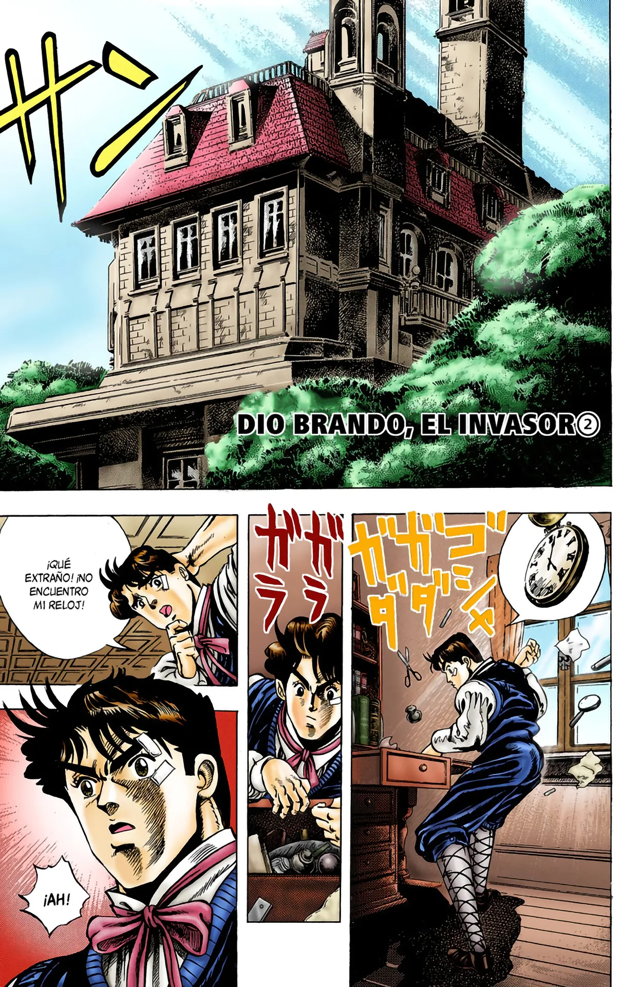 JoJo's Bizarre Adventure, Part 1: Phantom Blood (Official Colored) - Capítulo 3 - Página 2 - LectorTMOo
