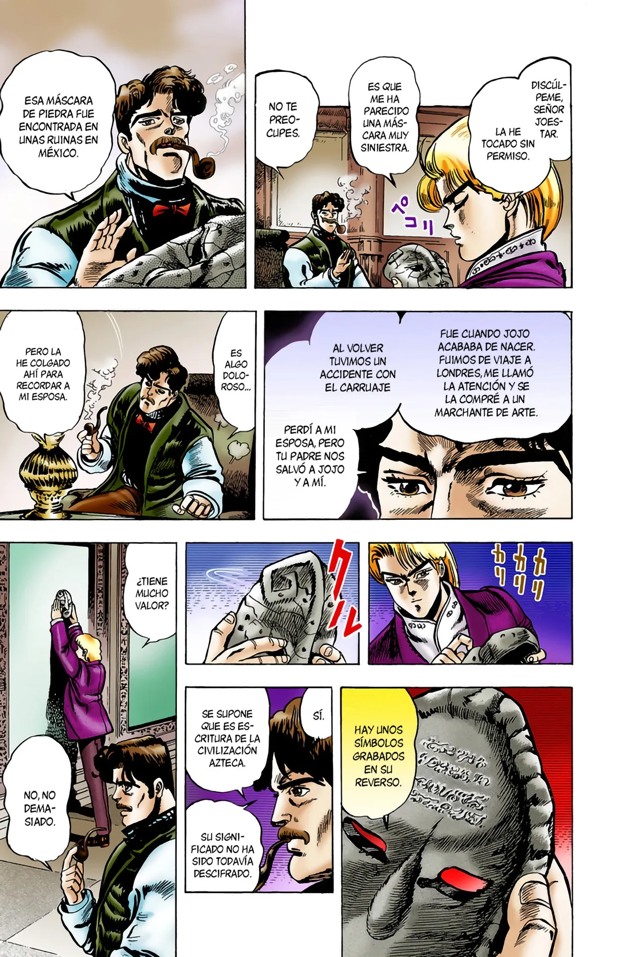JoJo's Bizarre Adventure, Part 1: Phantom Blood (Official Colored) - Capítulo 3 - Página 6 - LectorTMOo