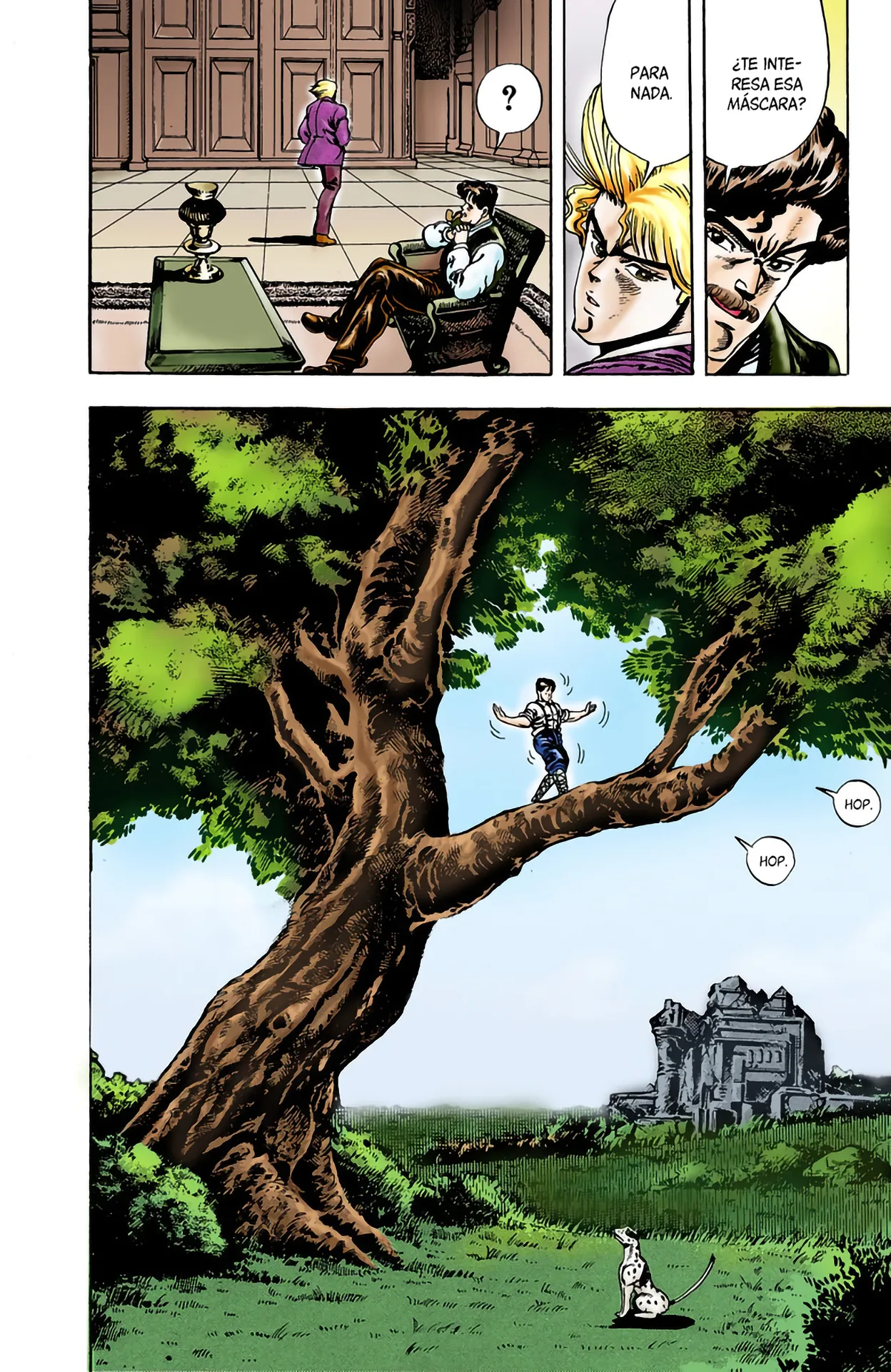 JoJo's Bizarre Adventure, Part 1: Phantom Blood (Official Colored) - Capítulo 3 - Página 7 - LectorTMOo