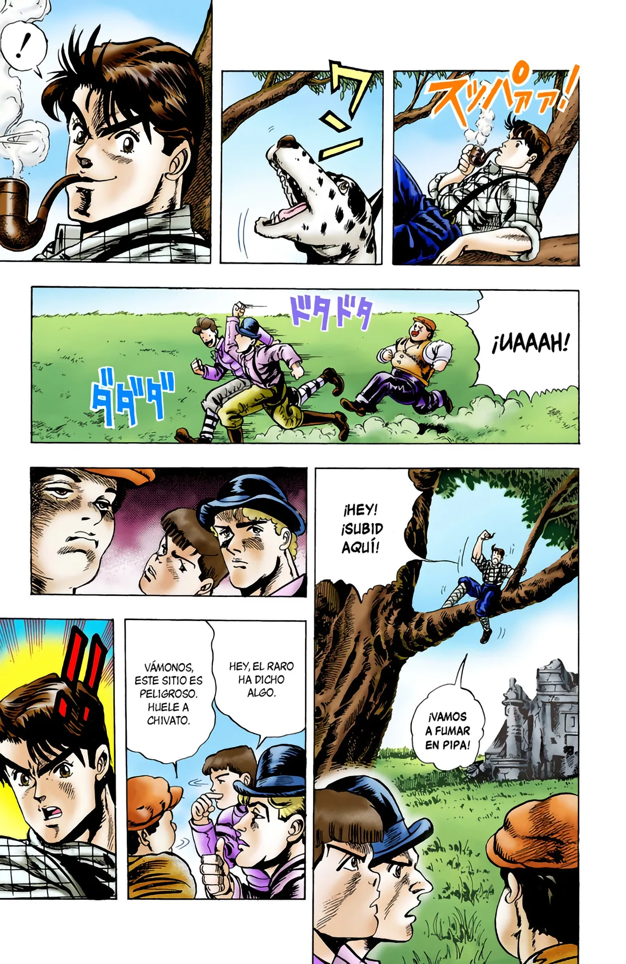 JoJo's Bizarre Adventure, Part 1: Phantom Blood (Official Colored) - Capítulo 3 - Página 8 - LectorTMOo