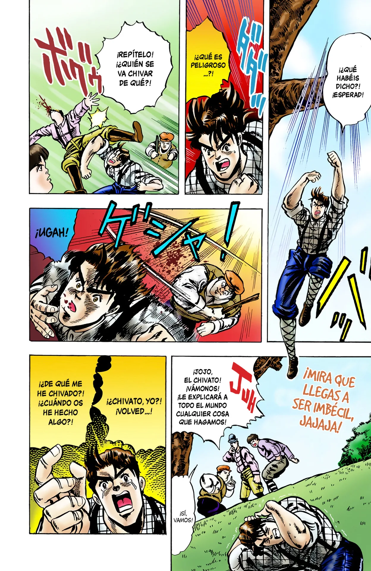 JoJo's Bizarre Adventure, Part 1: Phantom Blood (Official Colored) - Capítulo 3 - Página 9 - LectorTMOo
