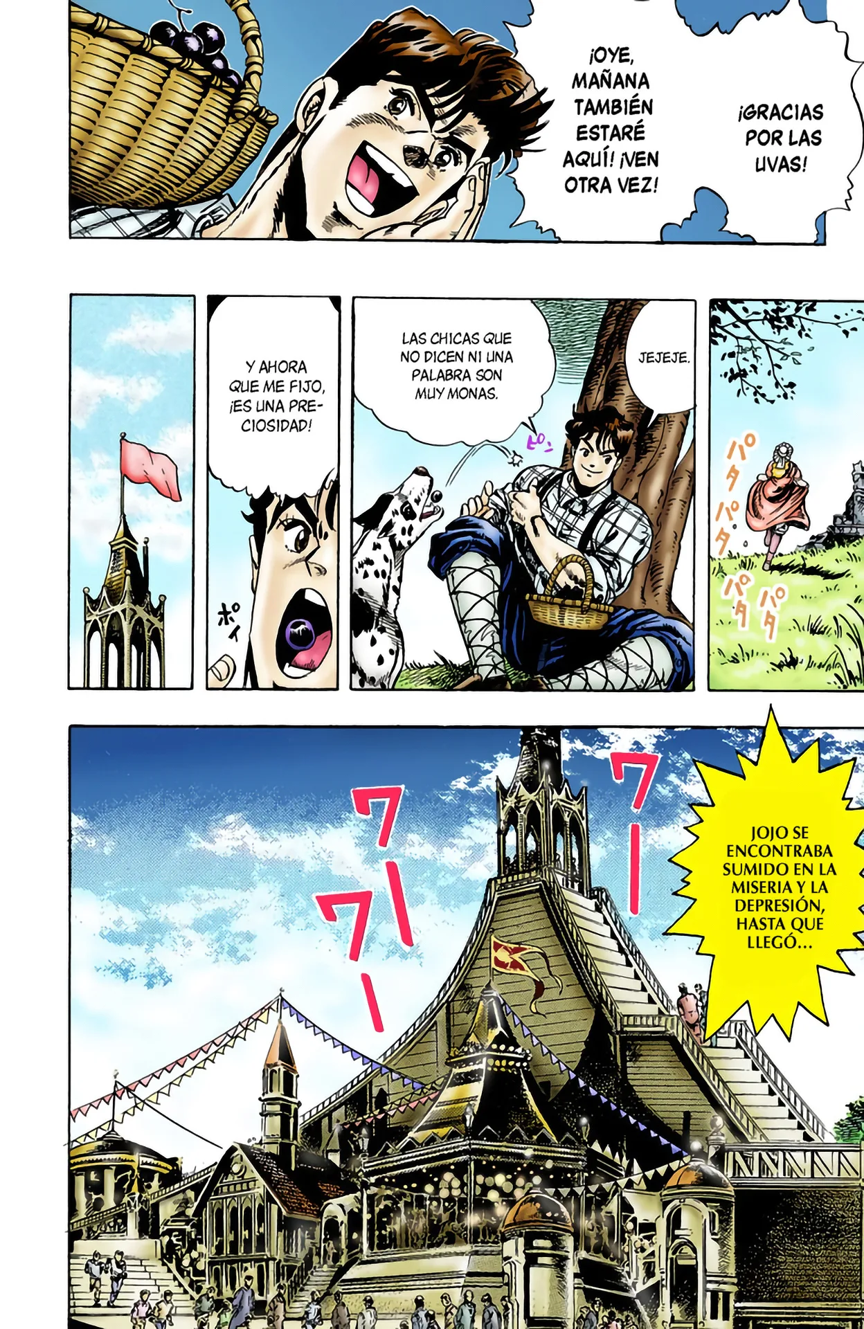 JoJo's Bizarre Adventure, Part 1: Phantom Blood (Official Colored) - Capítulo 3 - Página 13 - LectorTMOo