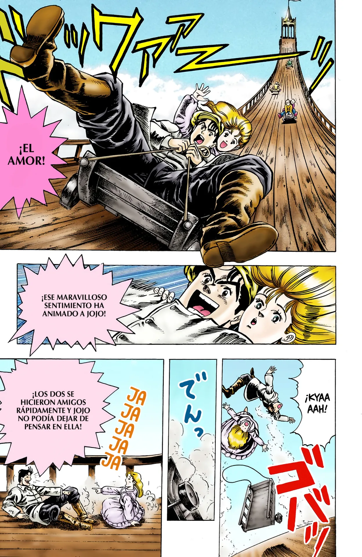 JoJo's Bizarre Adventure, Part 1: Phantom Blood (Official Colored) - Capítulo 3 - Página 14 - LectorTMOo
