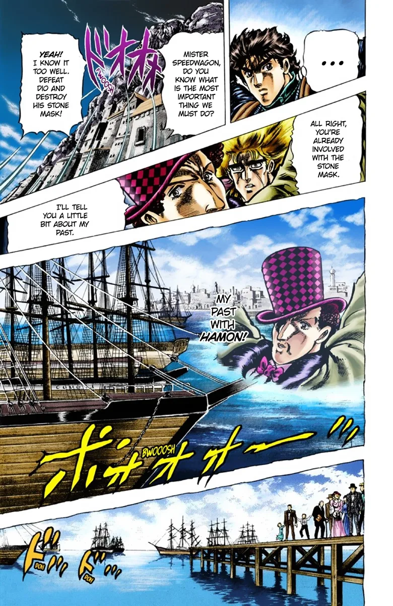 JoJo's Bizarre Adventure, Part 1: Phantom Blood (Official Colored) - Capítulo 32 - Página 4 - LectorTMOo