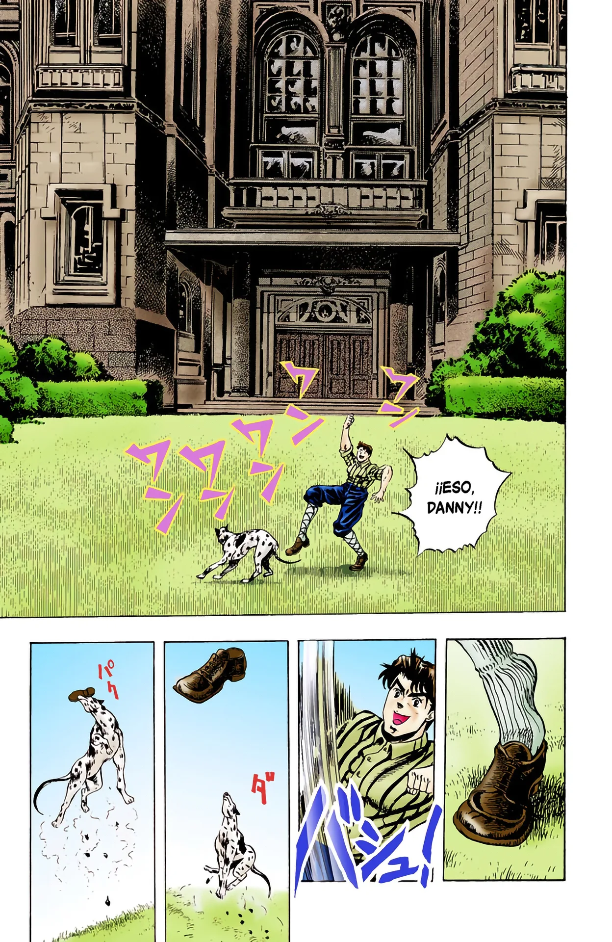 JoJo's Bizarre Adventure, Part 1: Phantom Blood (Official Colored) - Capítulo 4 - Página 8 - LectorTMOo
