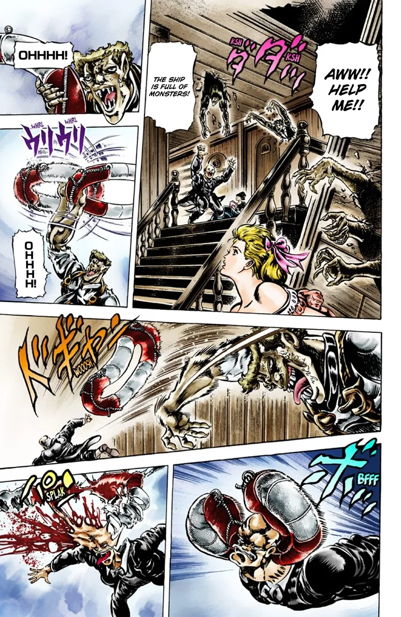 JoJo's Bizarre Adventure, Part 1: Phantom Blood (Official Colored) - Capítulo 43 - Página 7 - LectorTMOo