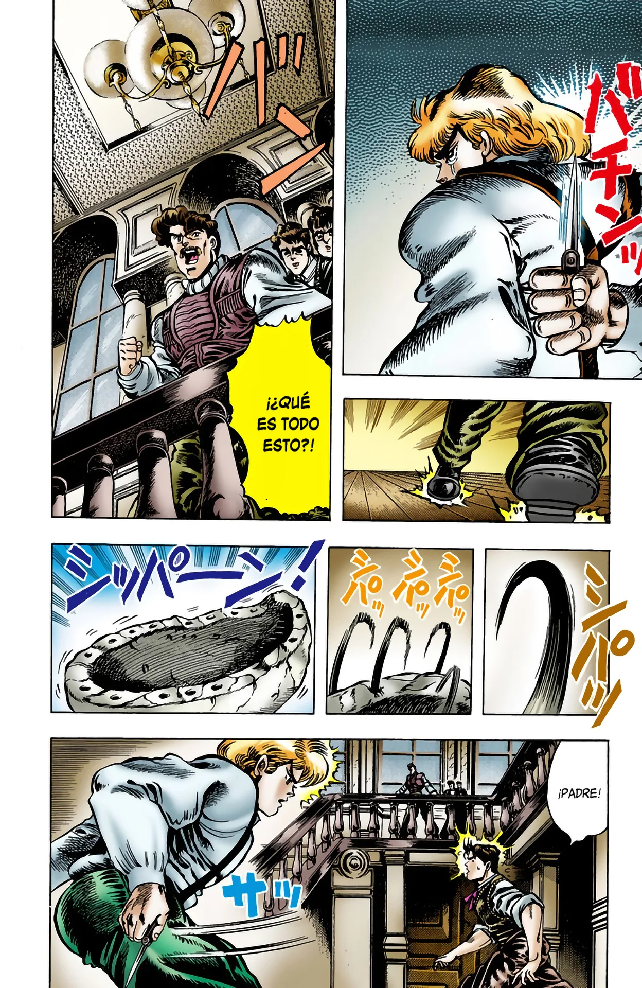 JoJo's Bizarre Adventure, Part 1: Phantom Blood (Official Colored) - Capítulo 5 - Página 7 - LectorTMOo