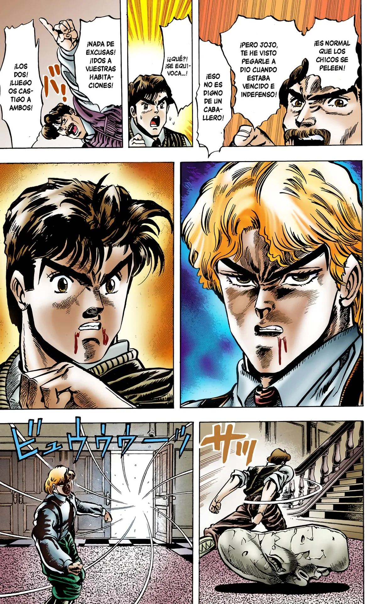 JoJo's Bizarre Adventure, Part 1: Phantom Blood (Official Colored) - Capítulo 5 - Página 8 - LectorTMOo