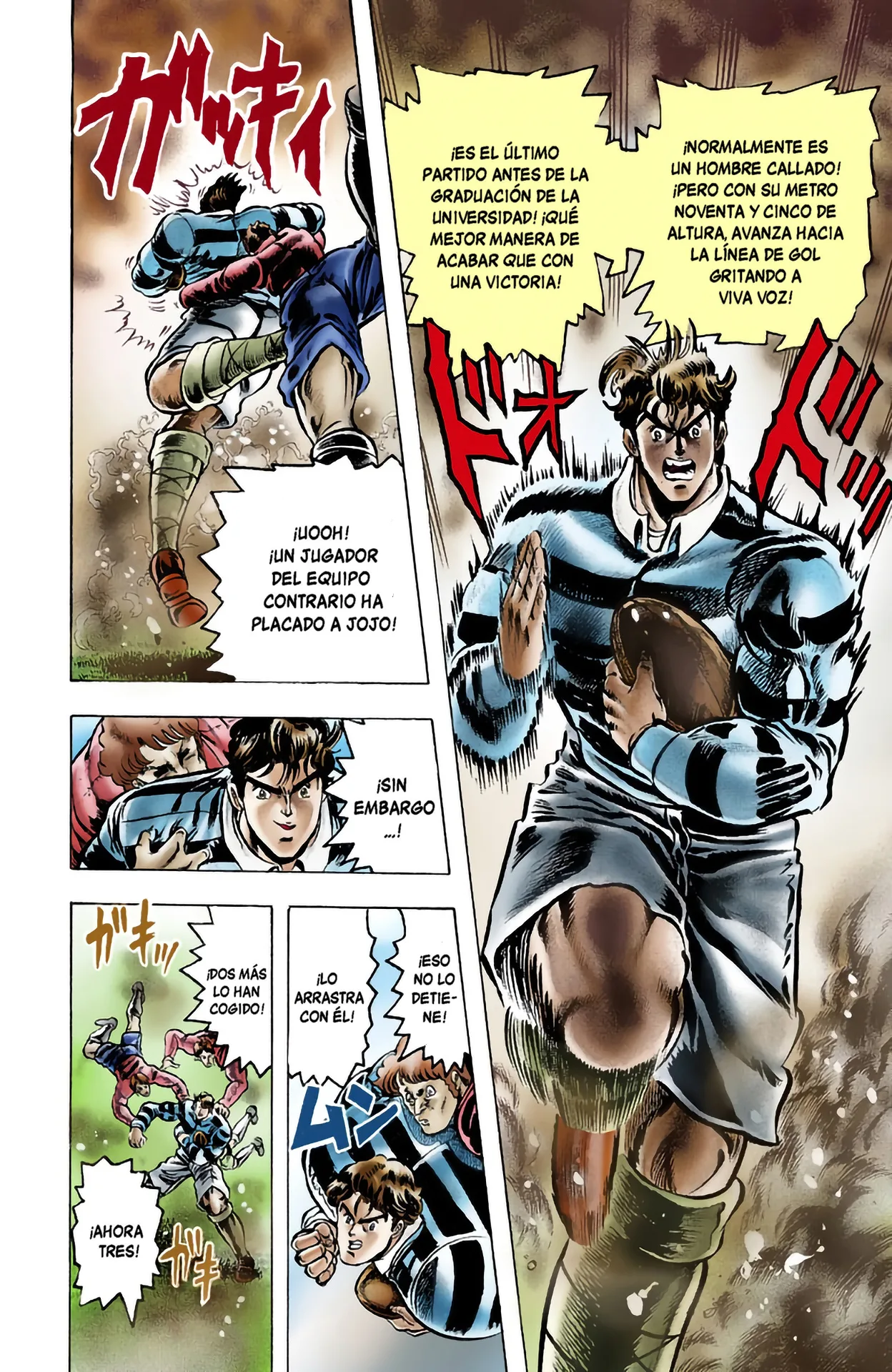 JoJo's Bizarre Adventure, Part 1: Phantom Blood (Official Colored) - Capítulo 6 - Página 4 - LectorTMOo