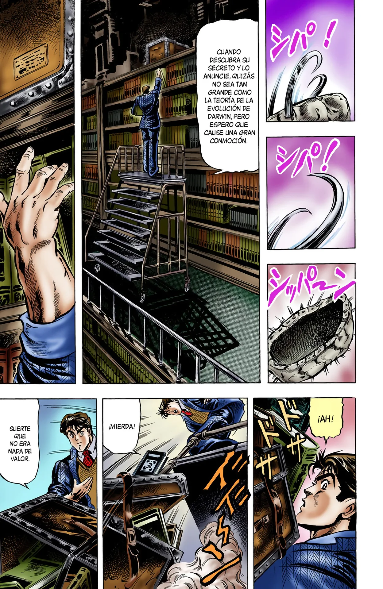 JoJo's Bizarre Adventure, Part 1: Phantom Blood (Official Colored) - Capítulo 6 - Página 19 - LectorTMOo