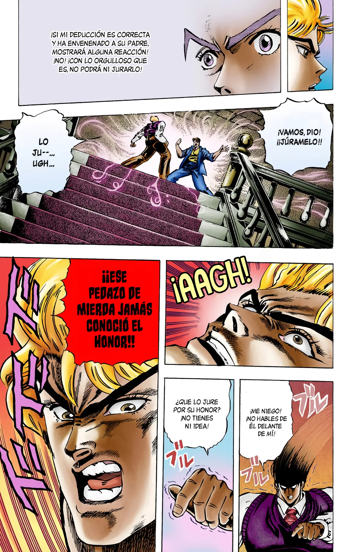 JoJo's Bizarre Adventure, Part 1: Phantom Blood (Official Colored) - Capítulo 7 - Página 13 - LectorTMOo