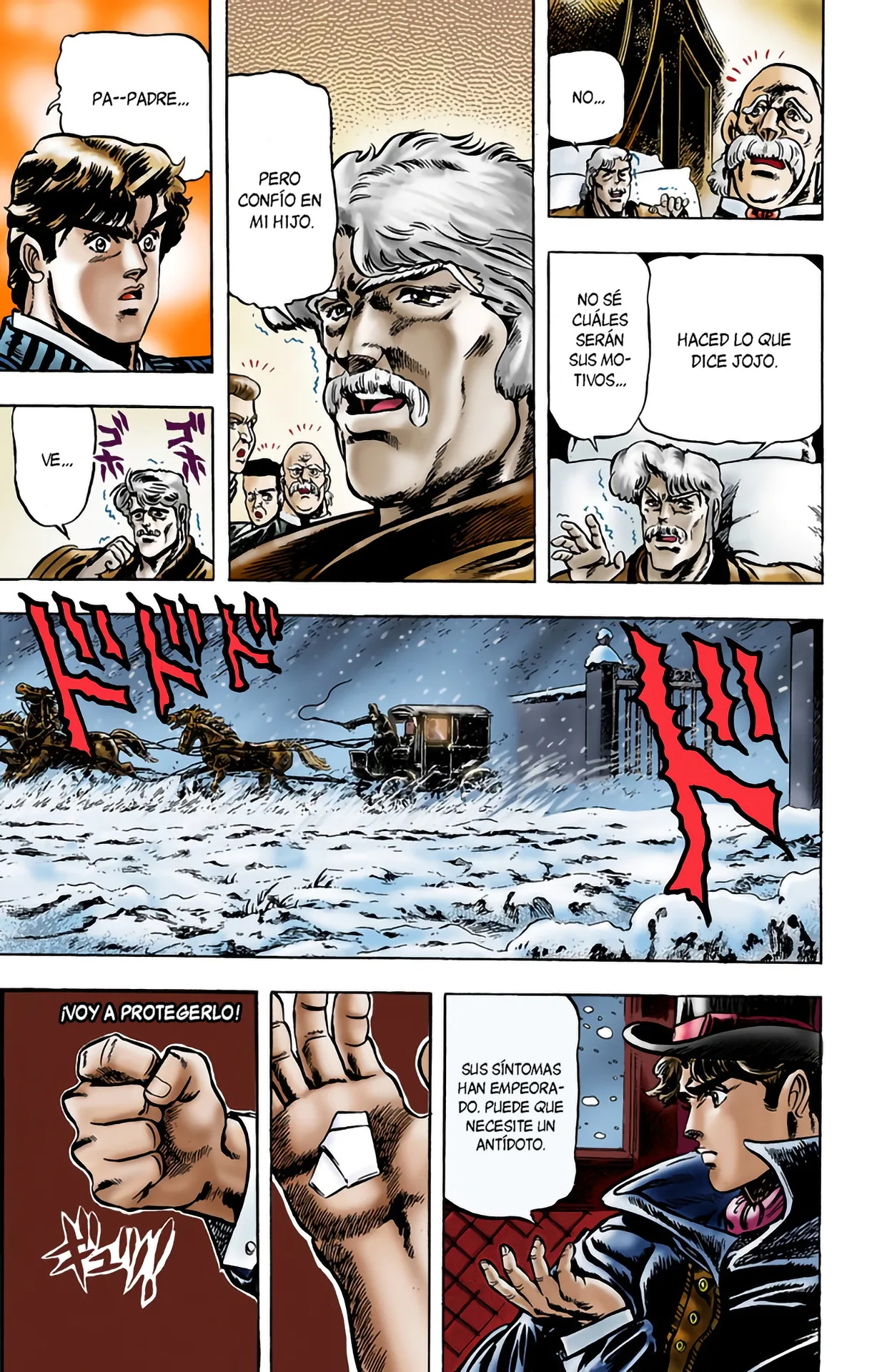 JoJo's Bizarre Adventure, Part 1: Phantom Blood (Official Colored) - Capítulo 8 - Página 4 - LectorTMOo