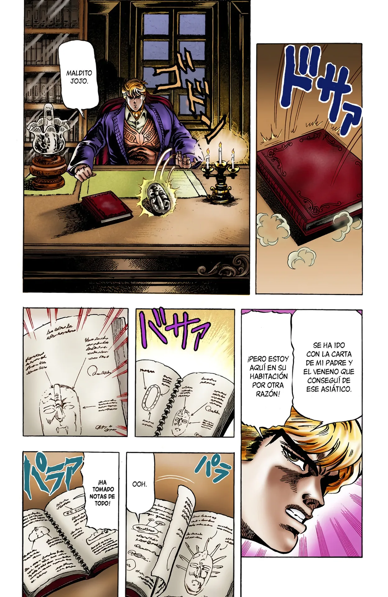 JoJo's Bizarre Adventure, Part 1: Phantom Blood (Official Colored) - Capítulo 8 - Página 7 - LectorTMOo