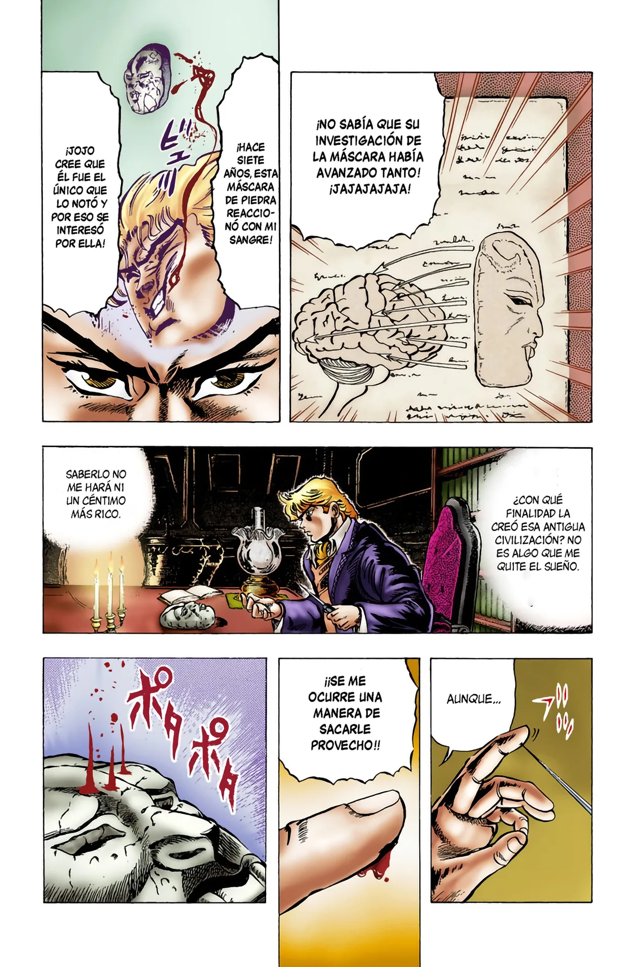 JoJo's Bizarre Adventure, Part 1: Phantom Blood (Official Colored) - Capítulo 8 - Página 8 - LectorTMOo