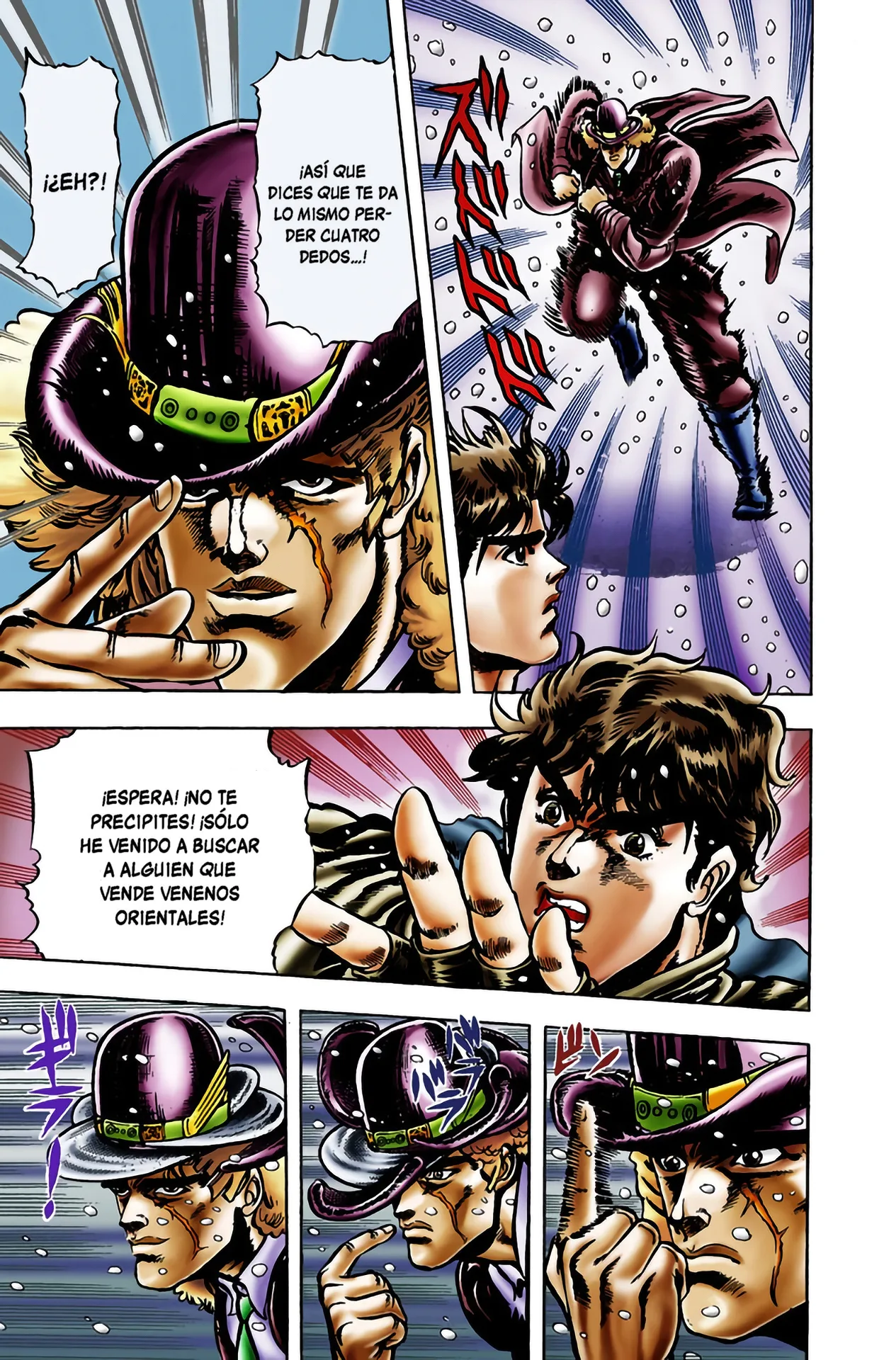 JoJo's Bizarre Adventure, Part 1: Phantom Blood (Official Colored) - Capítulo 9 - Página 4 - LectorTMOo