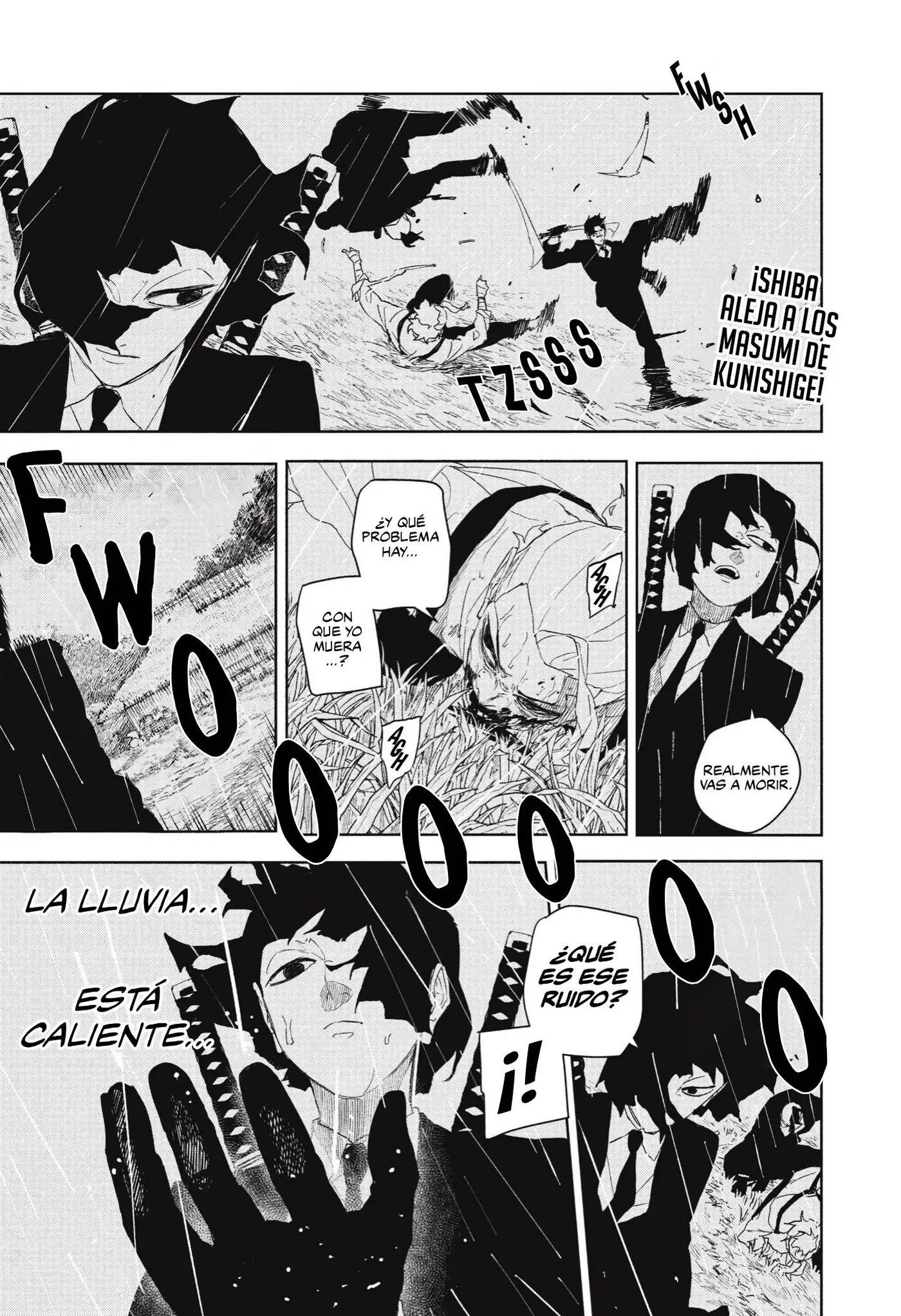 Kagurabachi capítulo 129 página 2