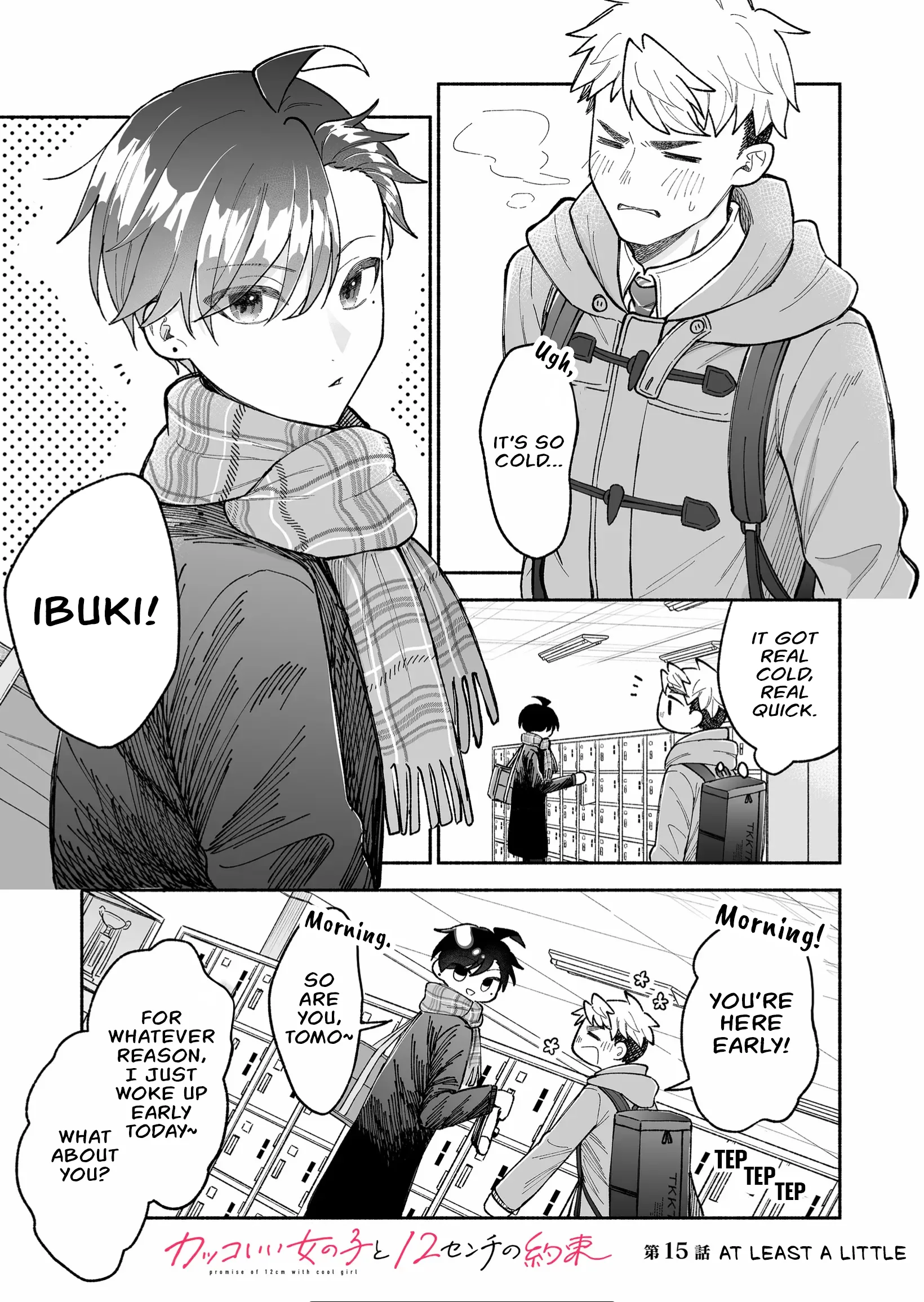 Kakkoii Onnanoko to 12-centi no Yakusoku - Capítulo 15 - Página 1 - LectorTMOo