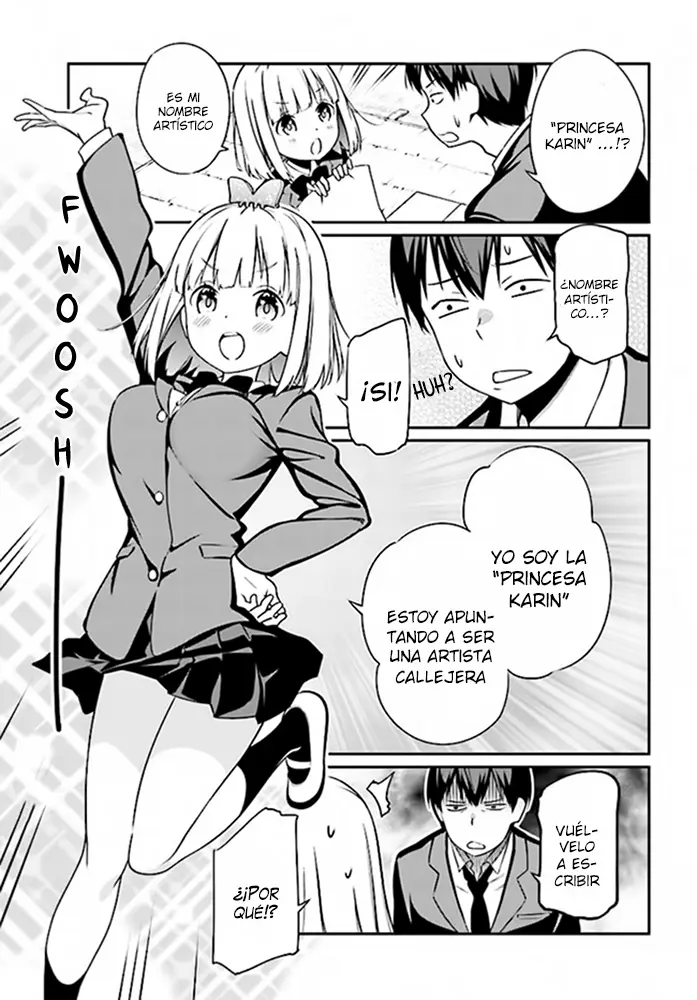 Karin-chan wa Misetagari capítulo 1 página 7