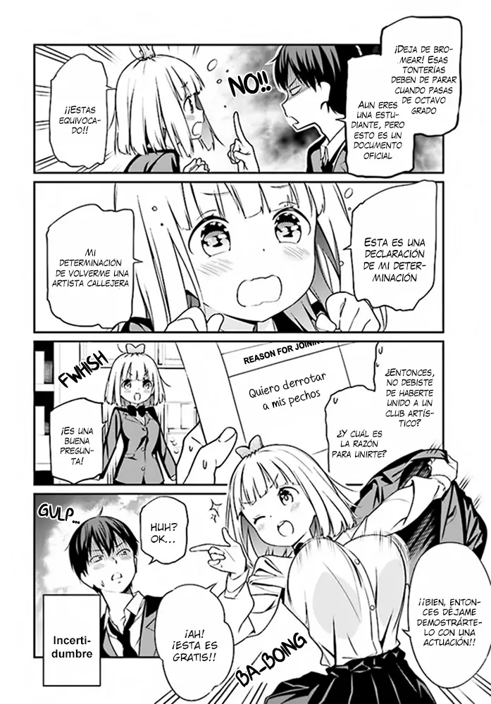 Karin-chan wa Misetagari capítulo 1 página 8