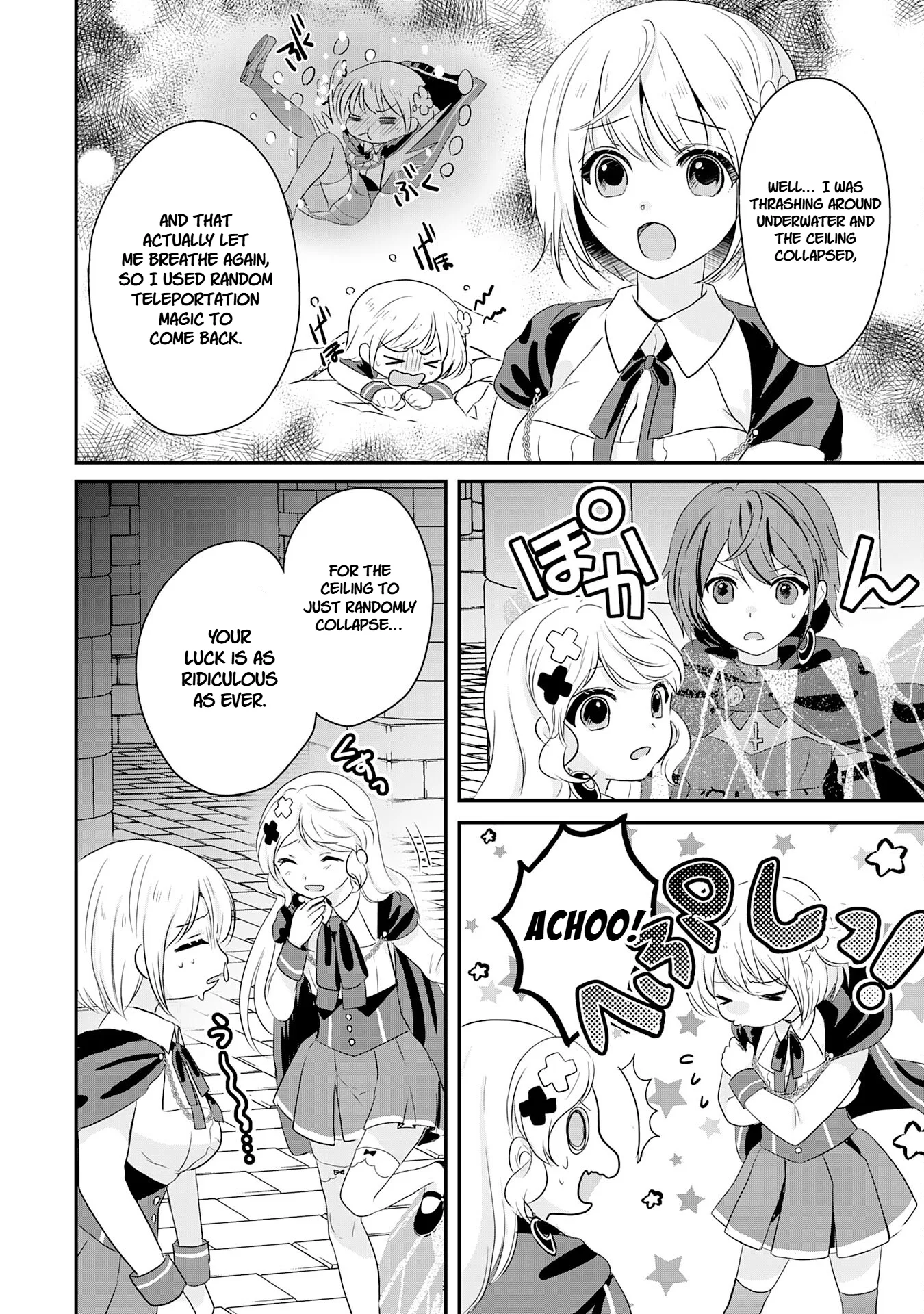 Koun-chi 999 no Watashi, Sokushi Mahou ga Zettai ni Seikou suru no de Sekai Saikyou desu: Mahou-chi 1 de Tsuihousaremashita ga, Kakuritsu Cheat de Moriagaru - Capítulo 22 - Página 4 - LectorTMOo